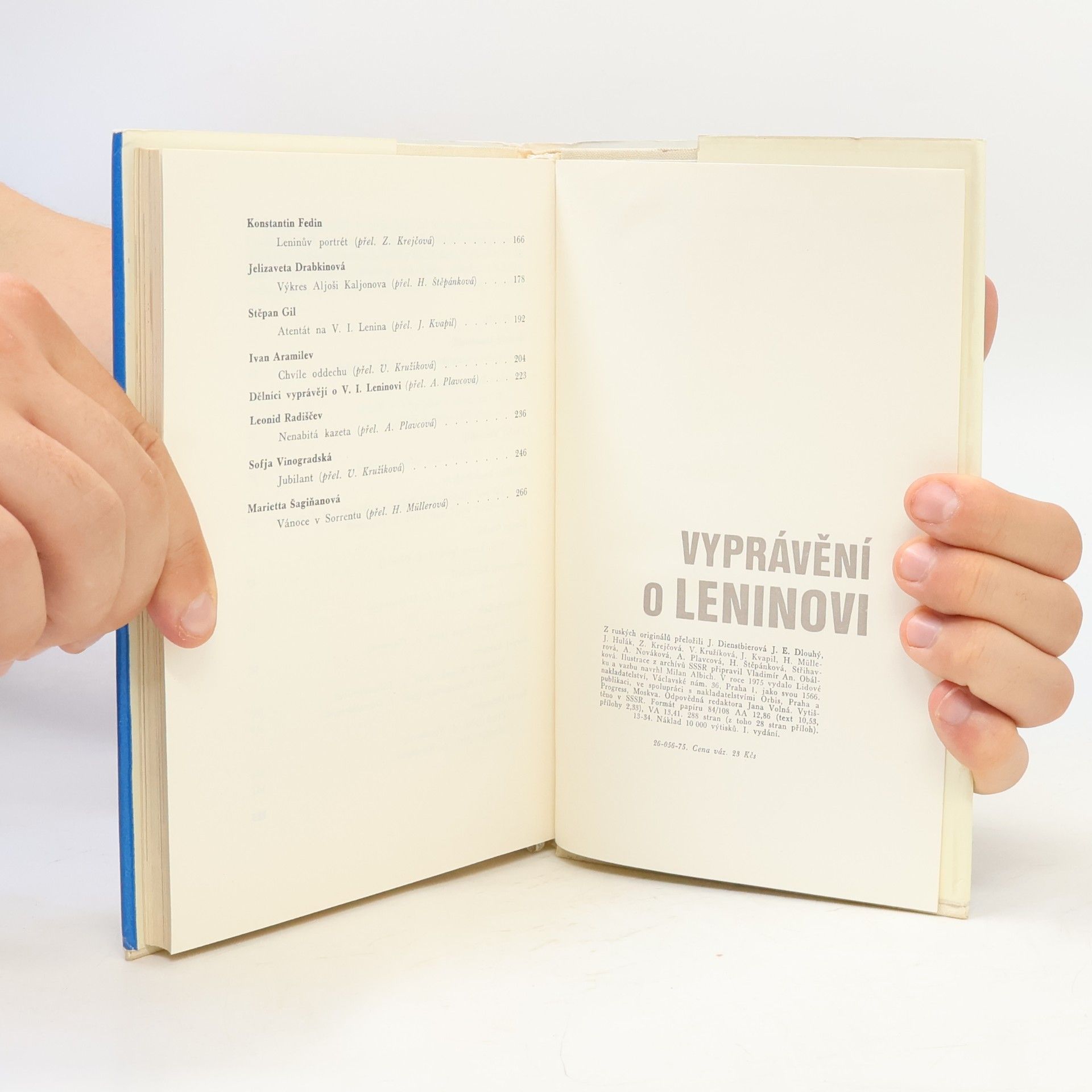 Collectif d'auteurs Vyprávění o Leninovi