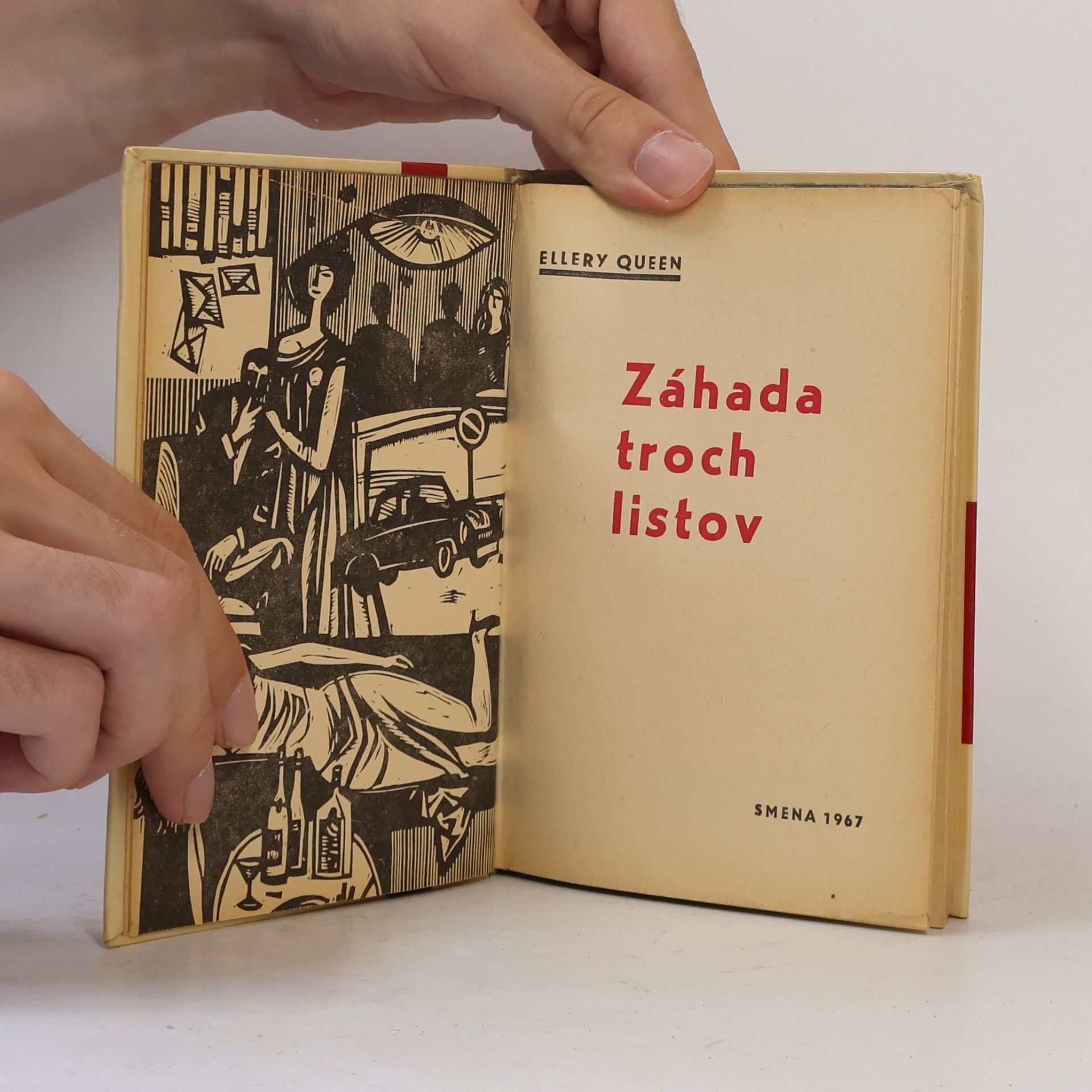 Ellery Queen Záhada troch listov