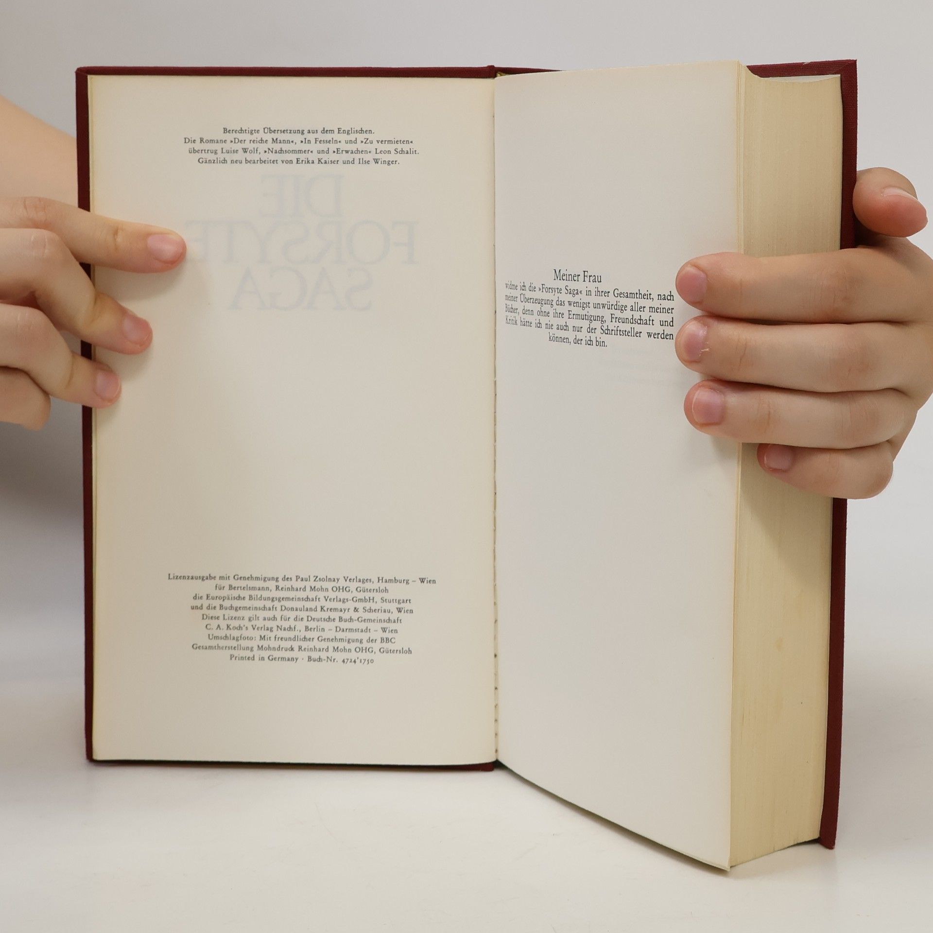 John Galsworthy Die Forsyte Saga