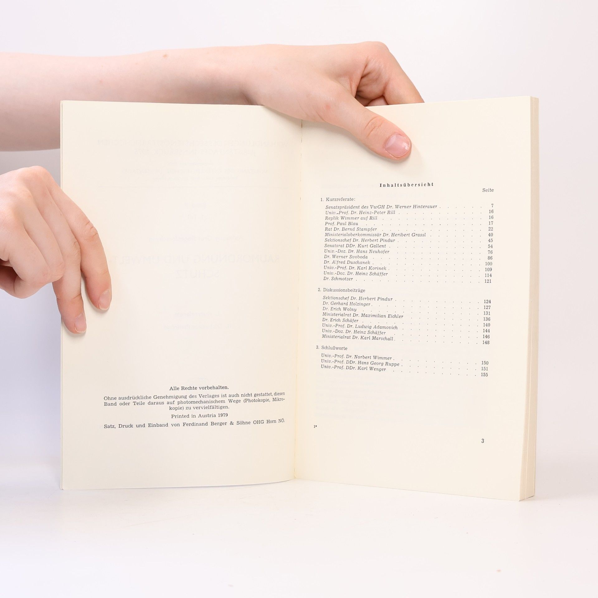 Autorenkollektiv Raumordnung und Umweltschutz