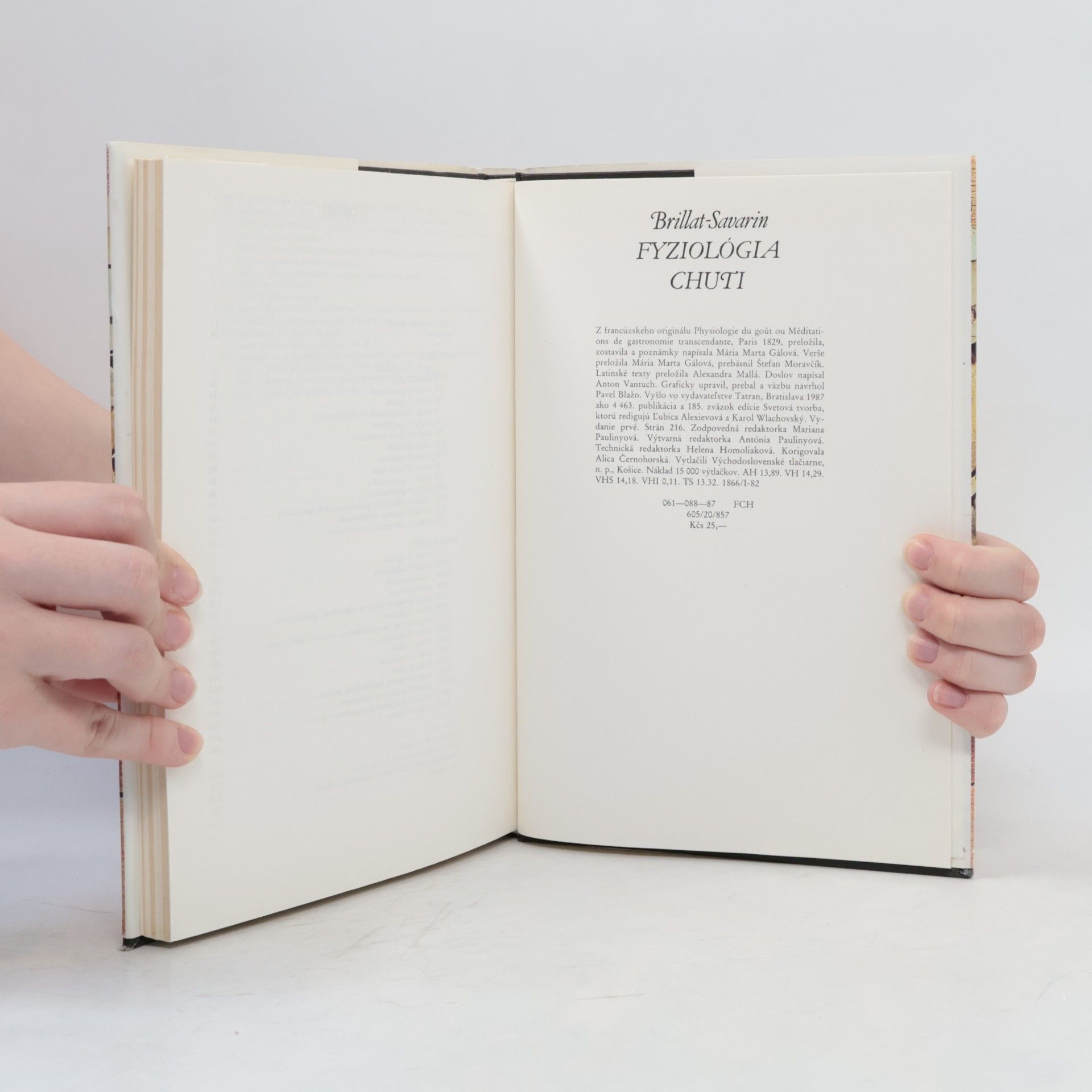 Jean Anthelme Brillat Savarin Fyziológia chuti