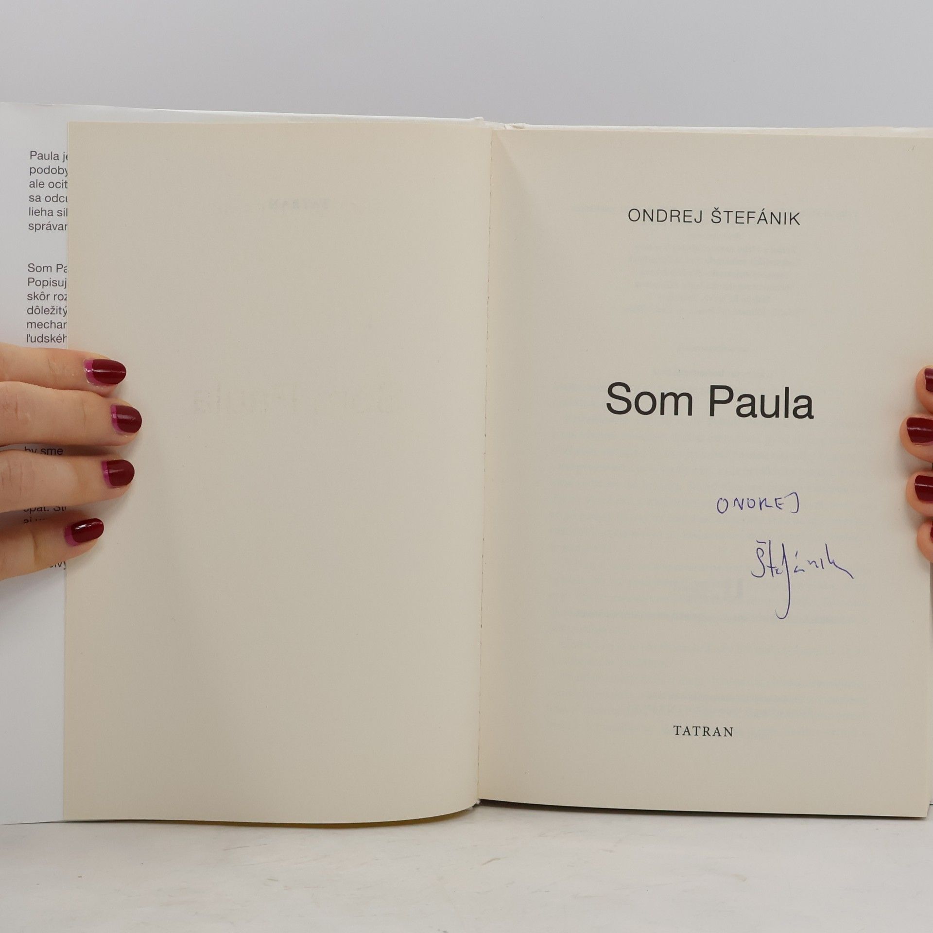 Ondrej Štefánik Som Paula