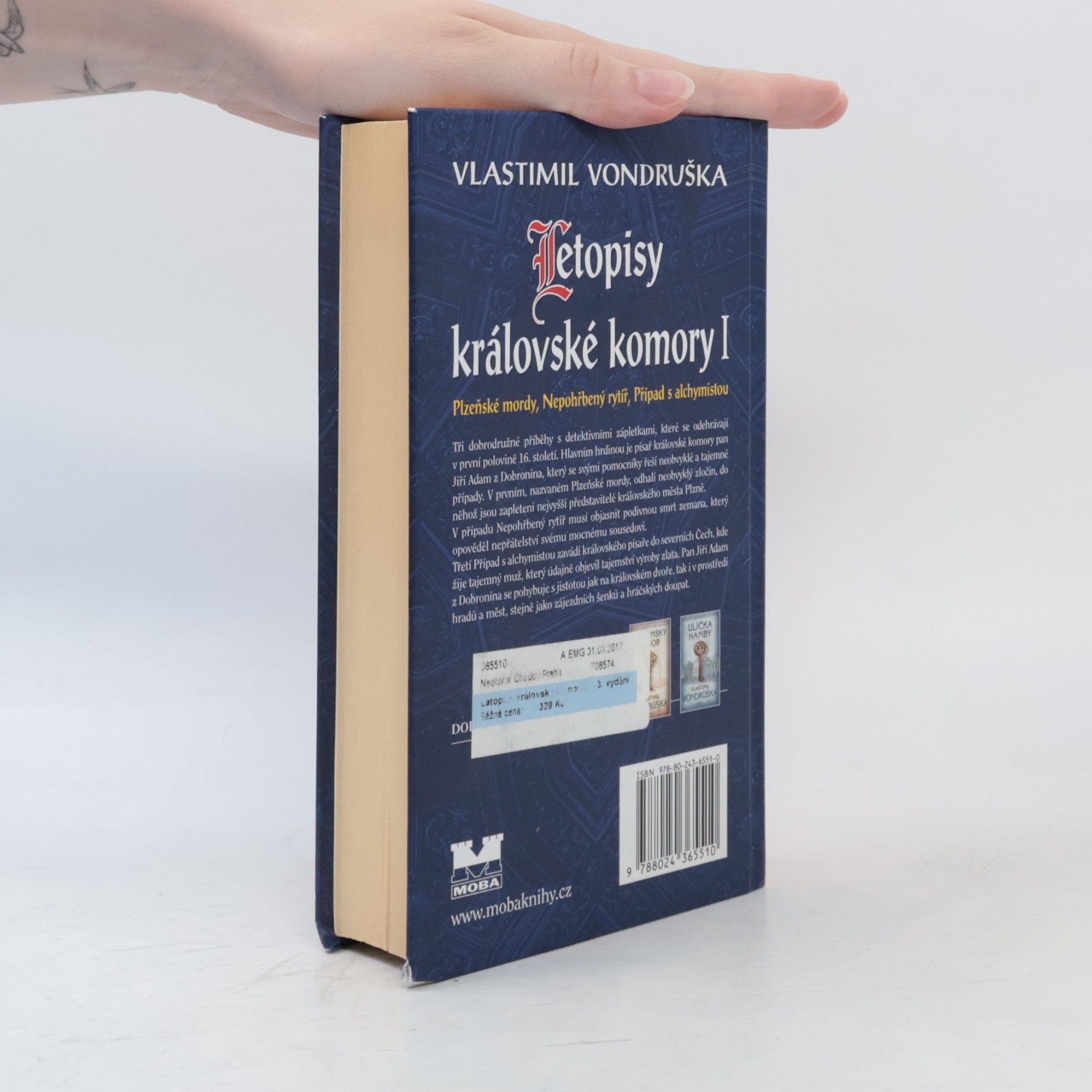 Vlastimil Vondruška Letopisy královské komory 1 (Plzeňské mordy, Nepohřbený rytíř, Případ s alchymistou)
