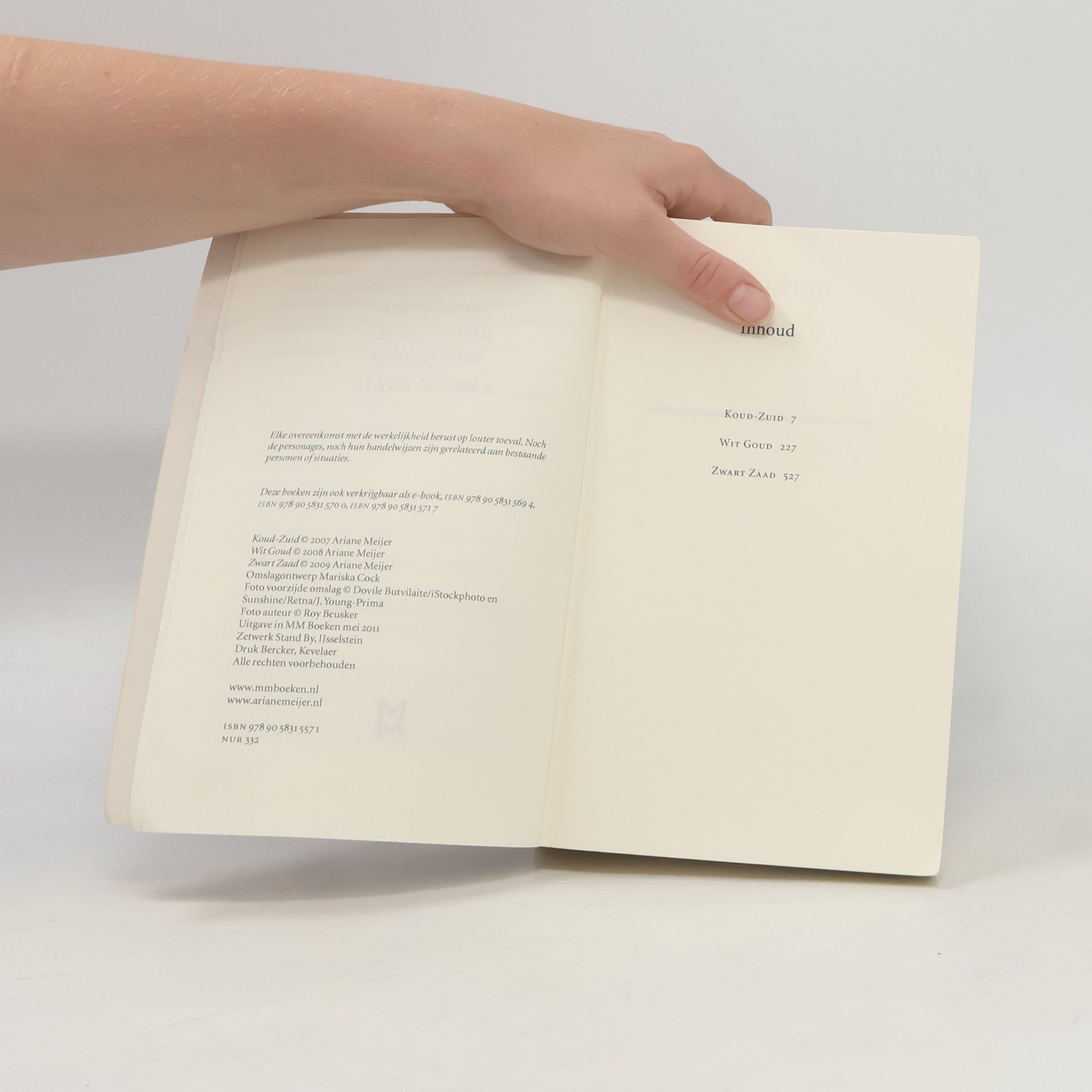 Ariane Meijer Koud-Zuid, Wit Goud, Zwart Zaad omnibus / druk 1