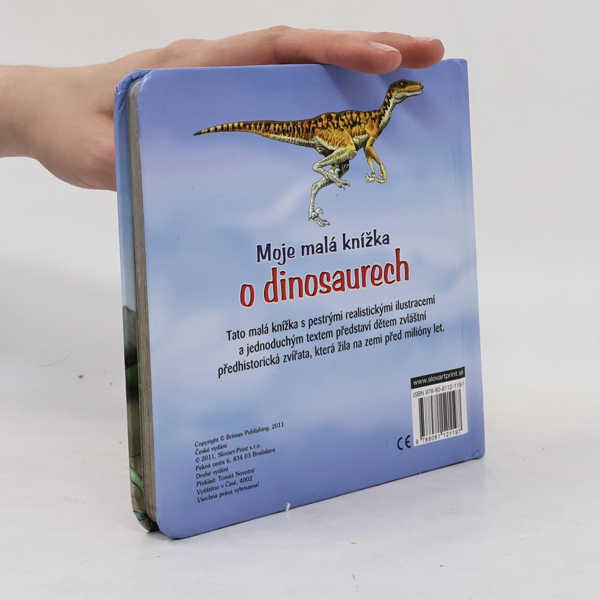 Tomáš Novotný Moje malá knížka o dinosaurech