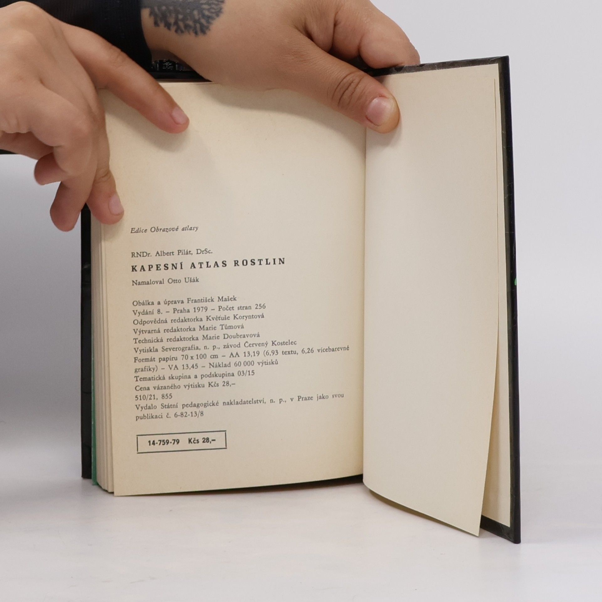 Otto Ušák Kapesní atlas rostlin