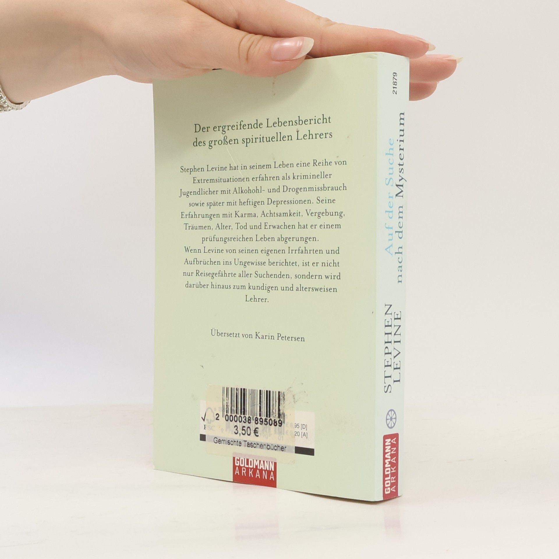 Stephen Levine Auf der Suche nach dem Mysterium