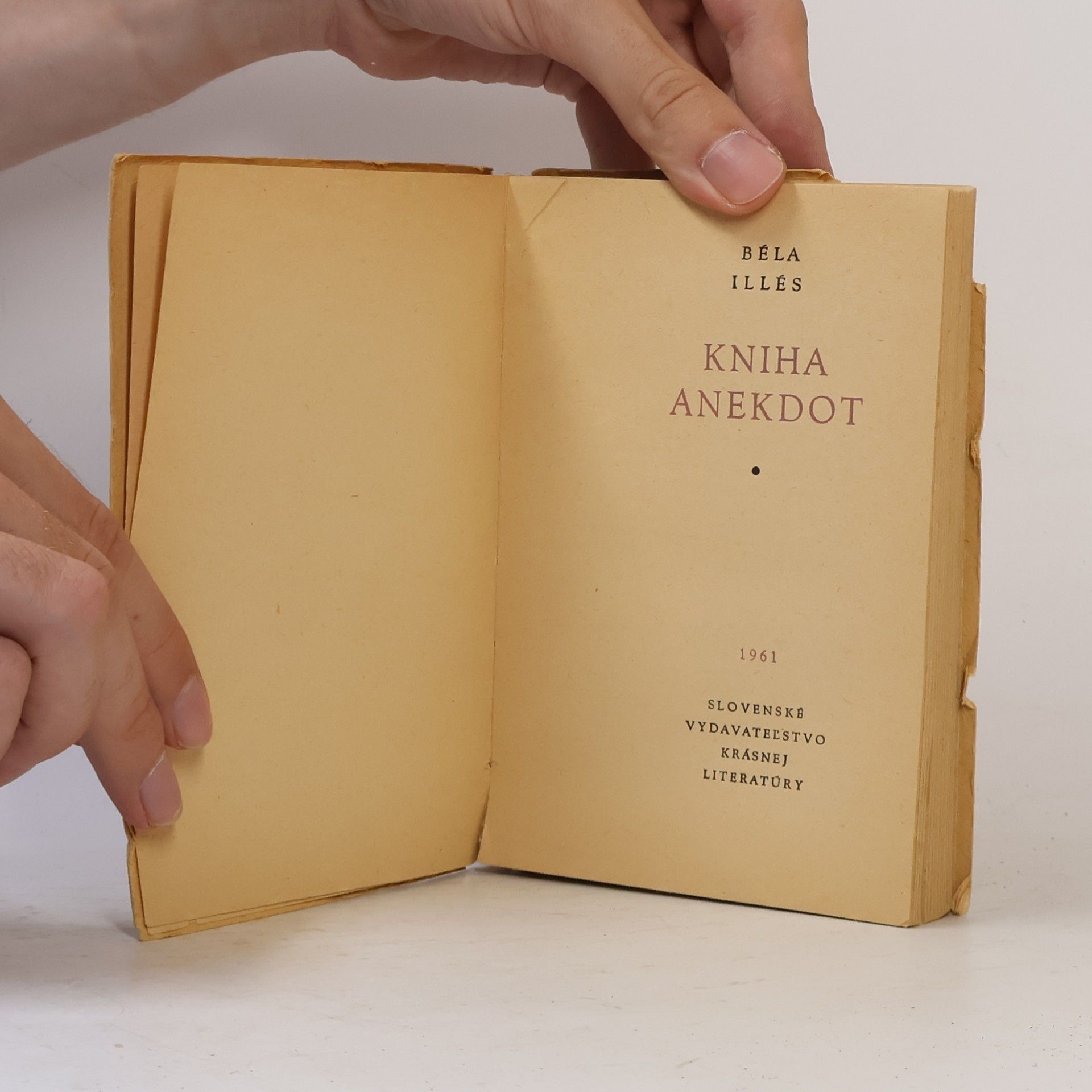 Béla Illés Kniha anekdot
