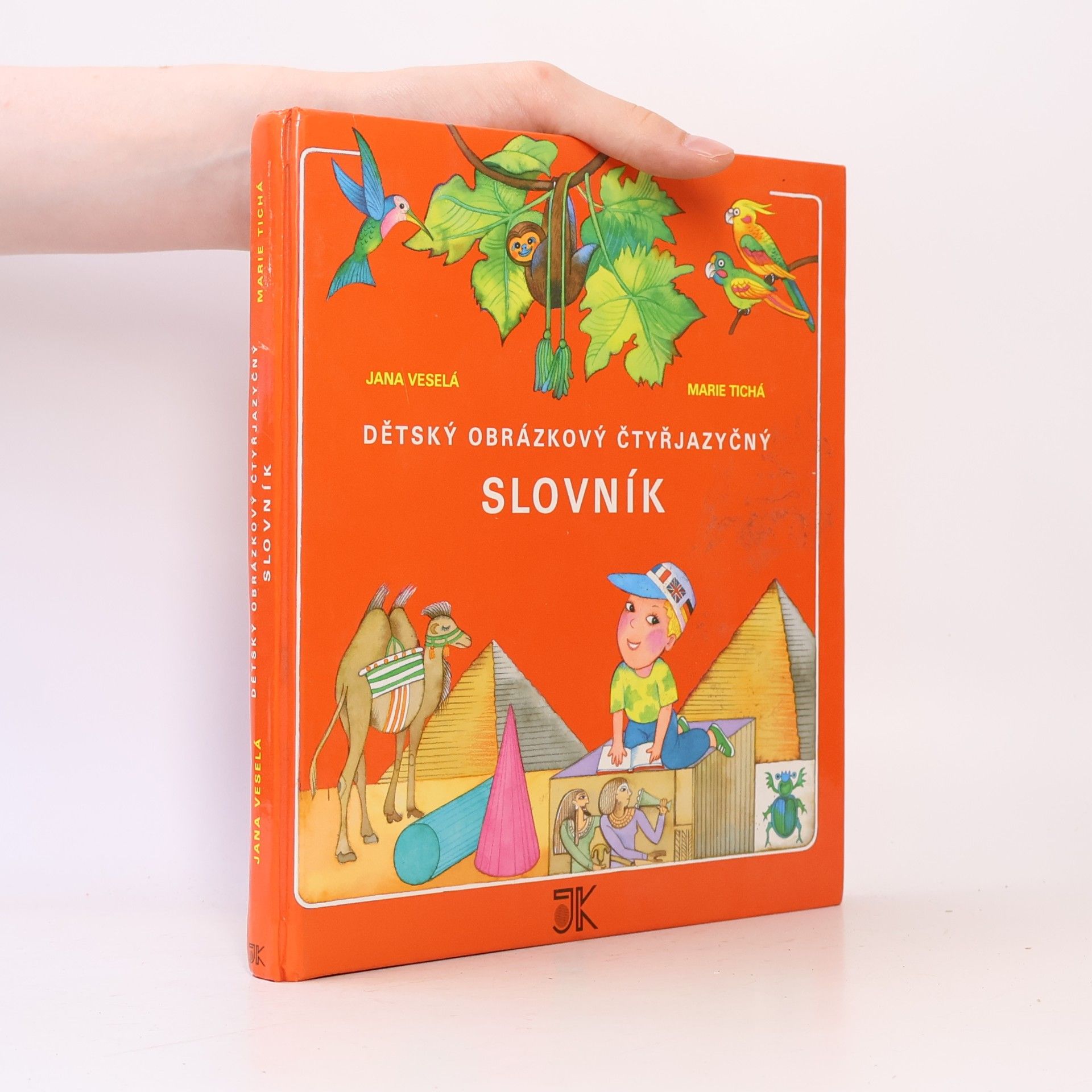 Jana Veselá Dětský obrázkový čtyřjazyčný slovník