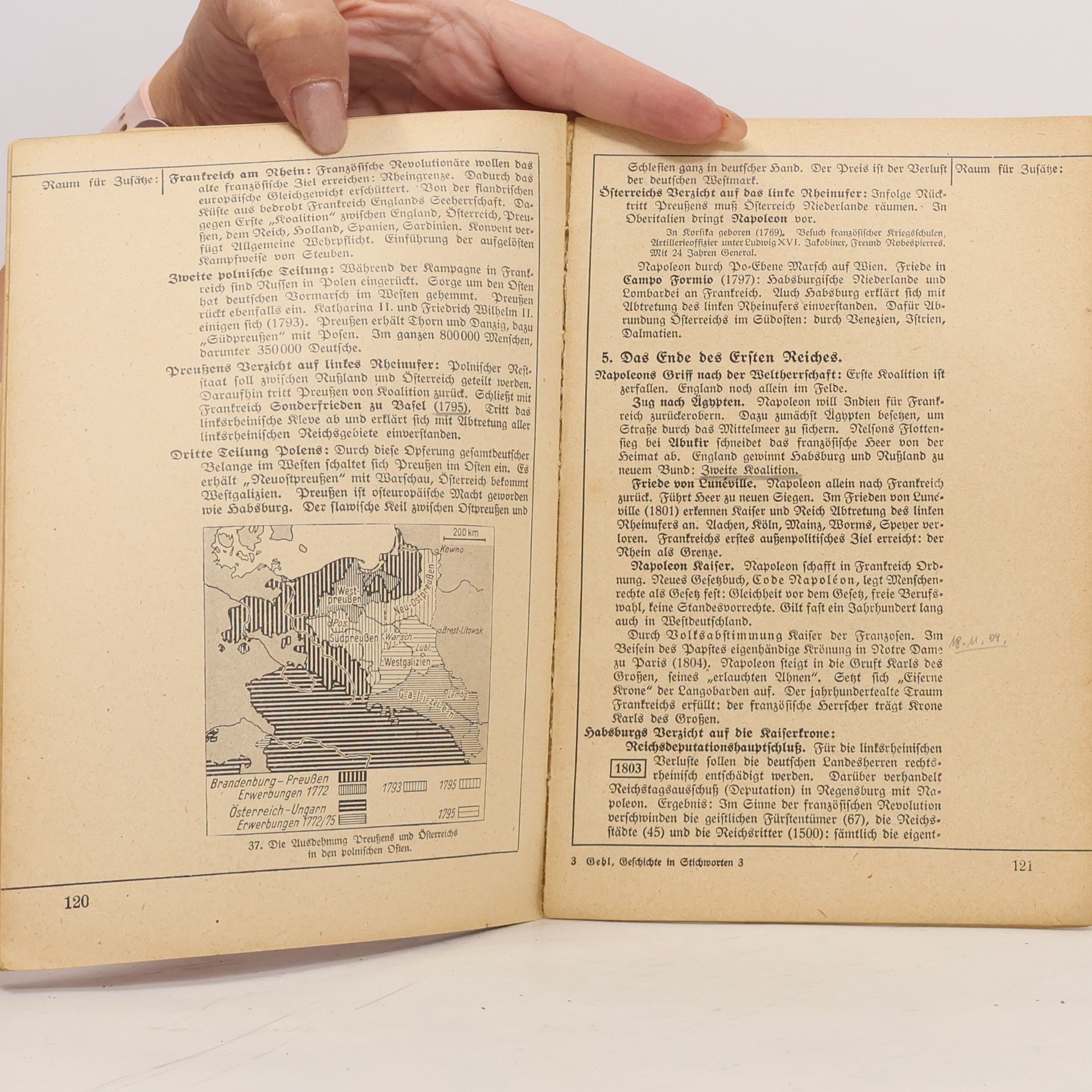 Walther Gehl Deutsche Geschichte in Stichworten, Heft 3