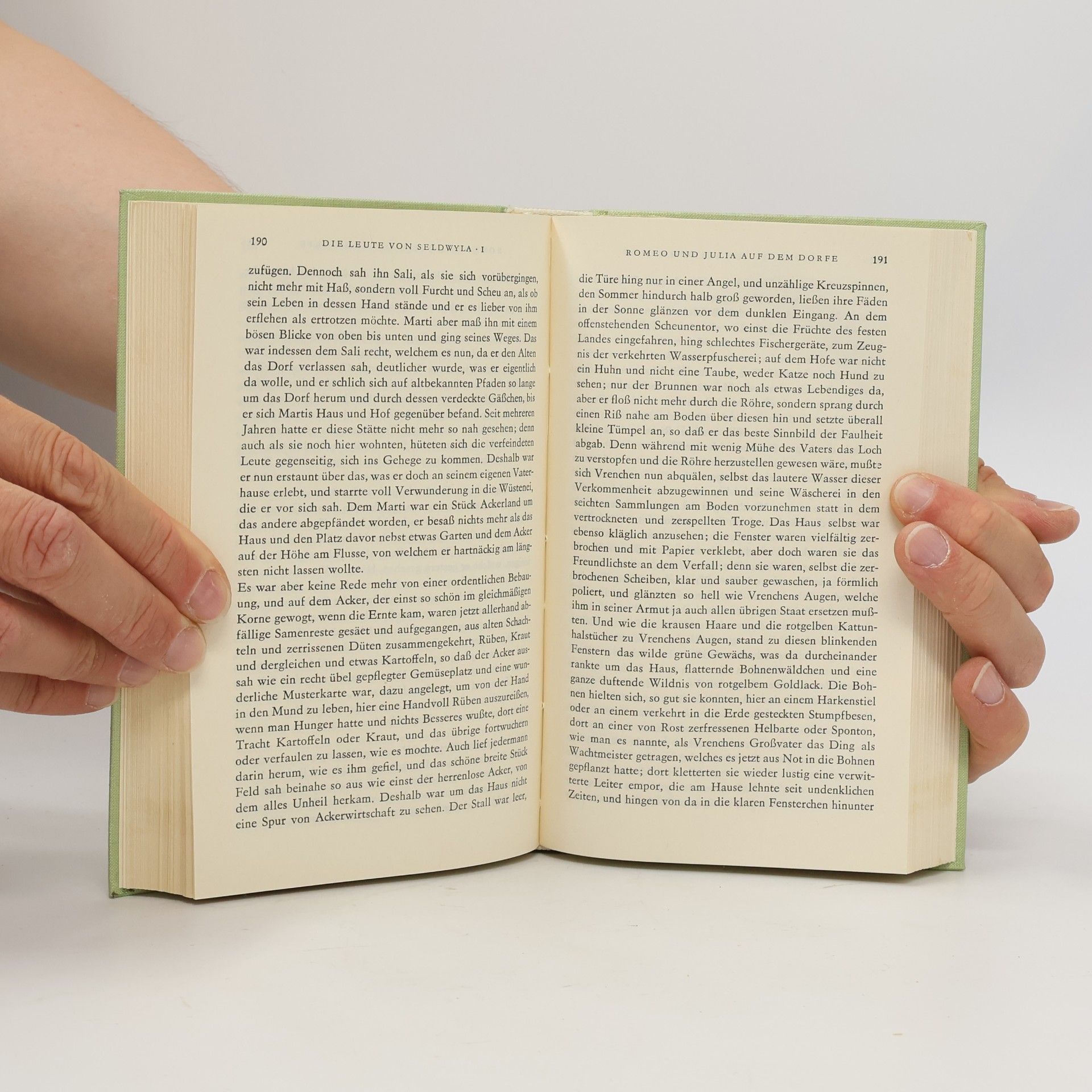 Gottfried Keller Kellers Werke. Band I.