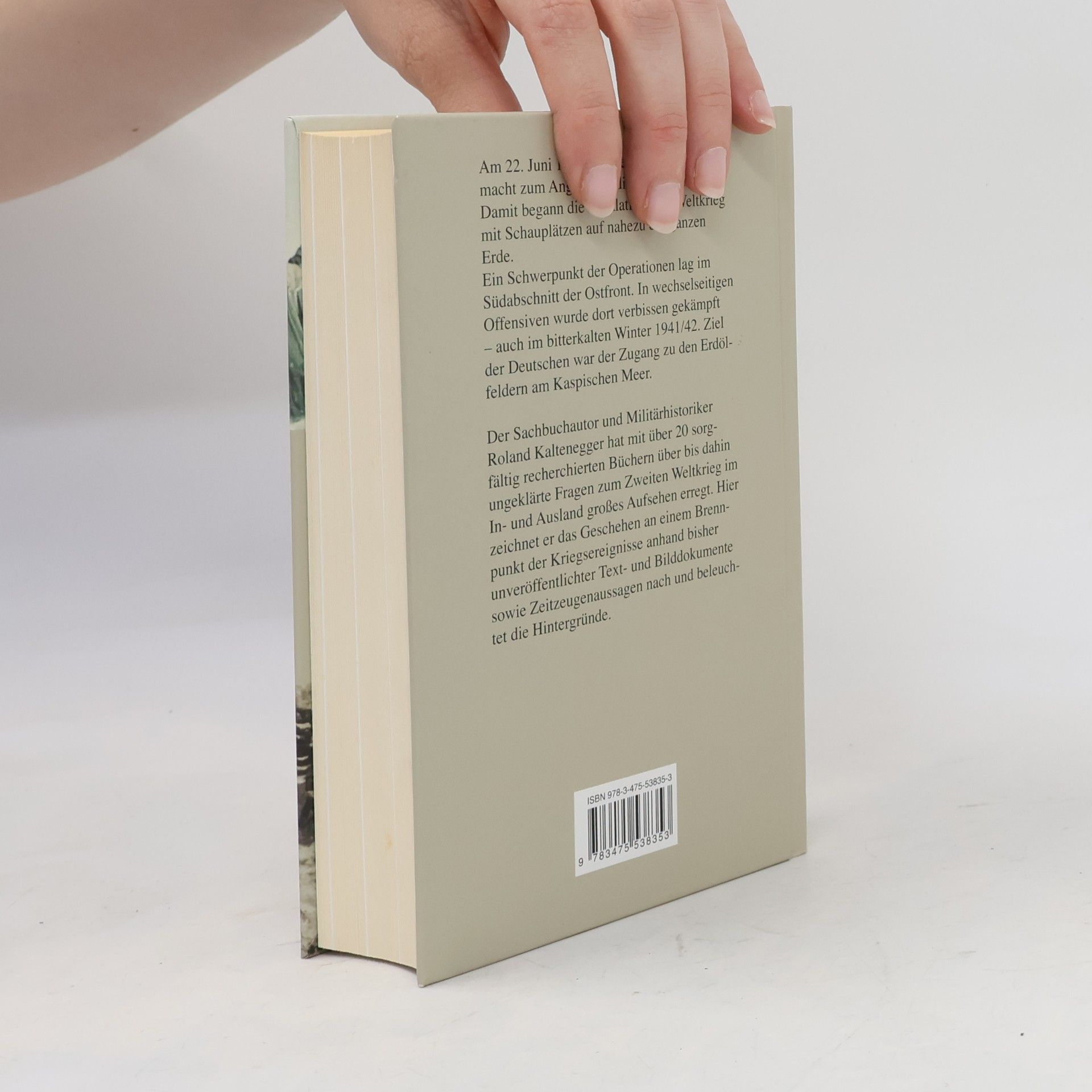 Roland Kaltenegger Gefangen im russischen Winter