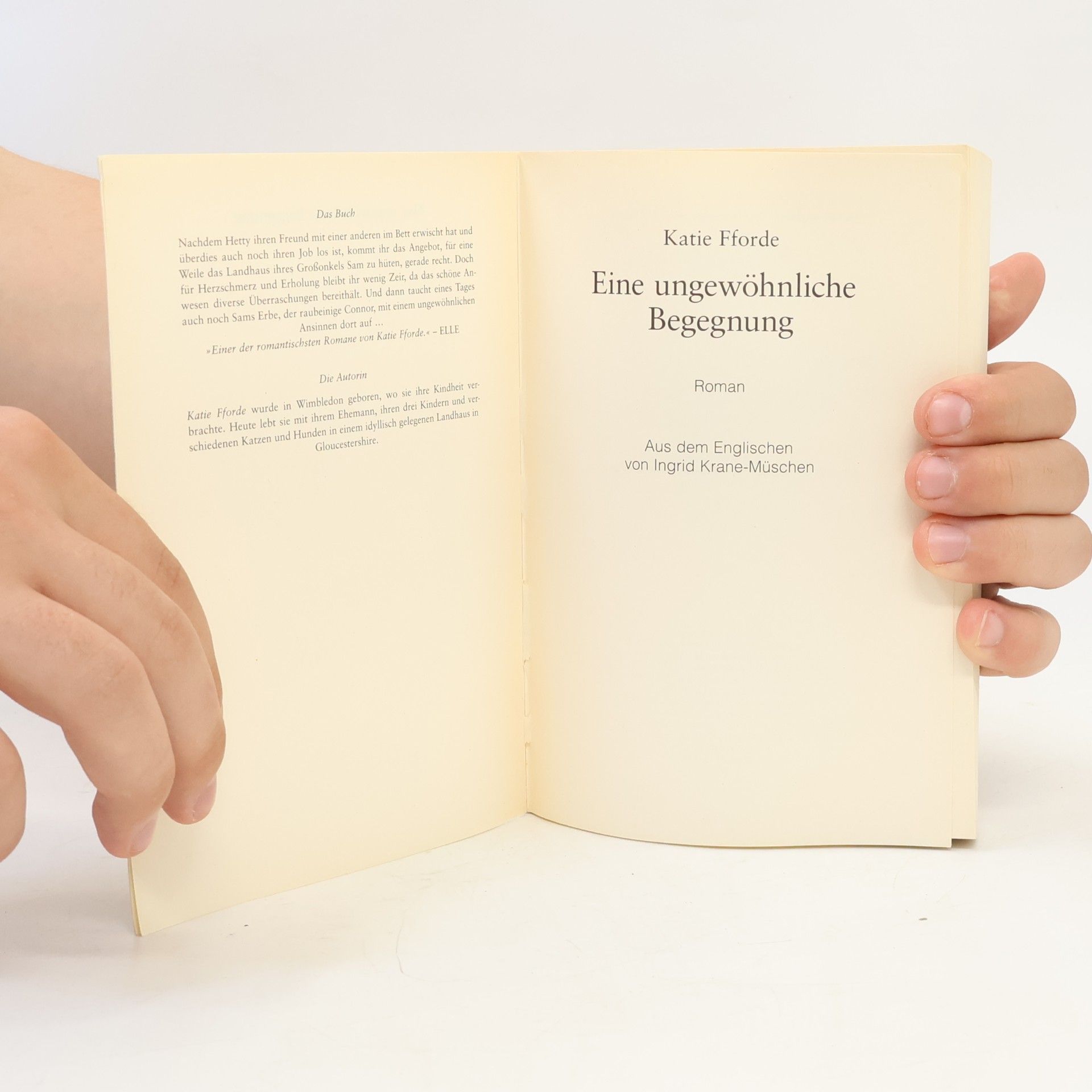 Katie Fforde Eine ungewöhnliche Begegnung