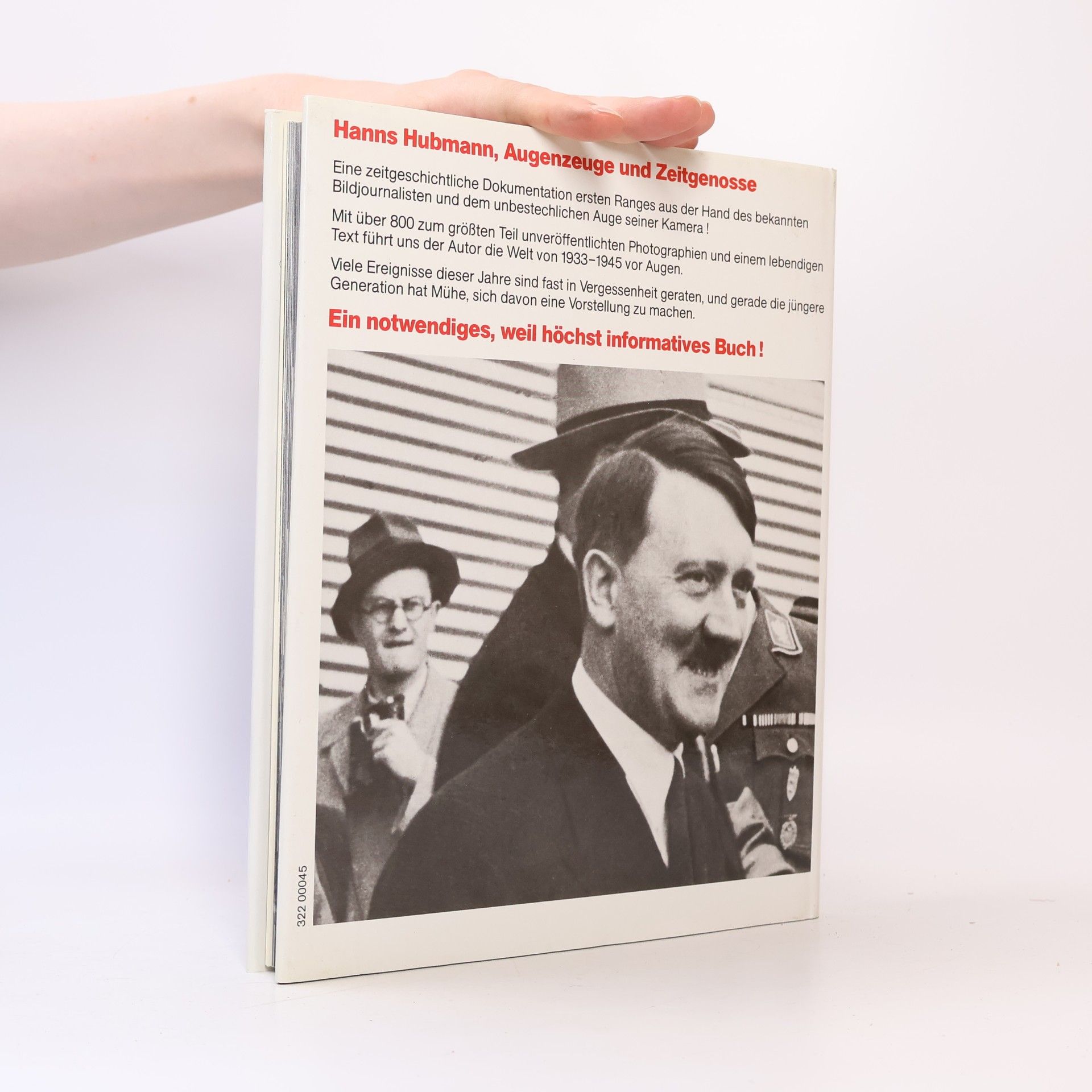 Hanns Hubmann Die Hitler-Zeit von 1933-1945