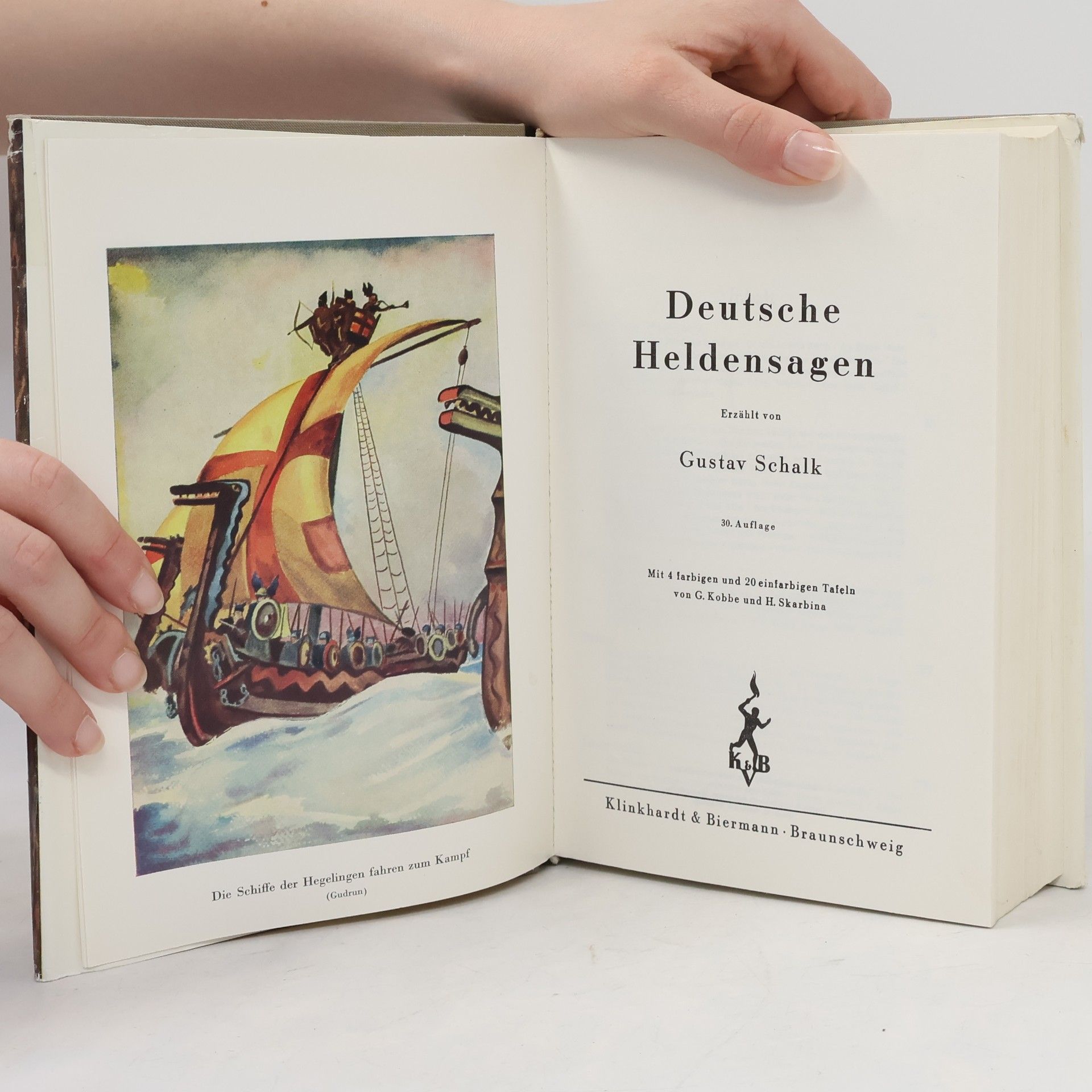 Gustav Schalk Deutsche Heldensagen