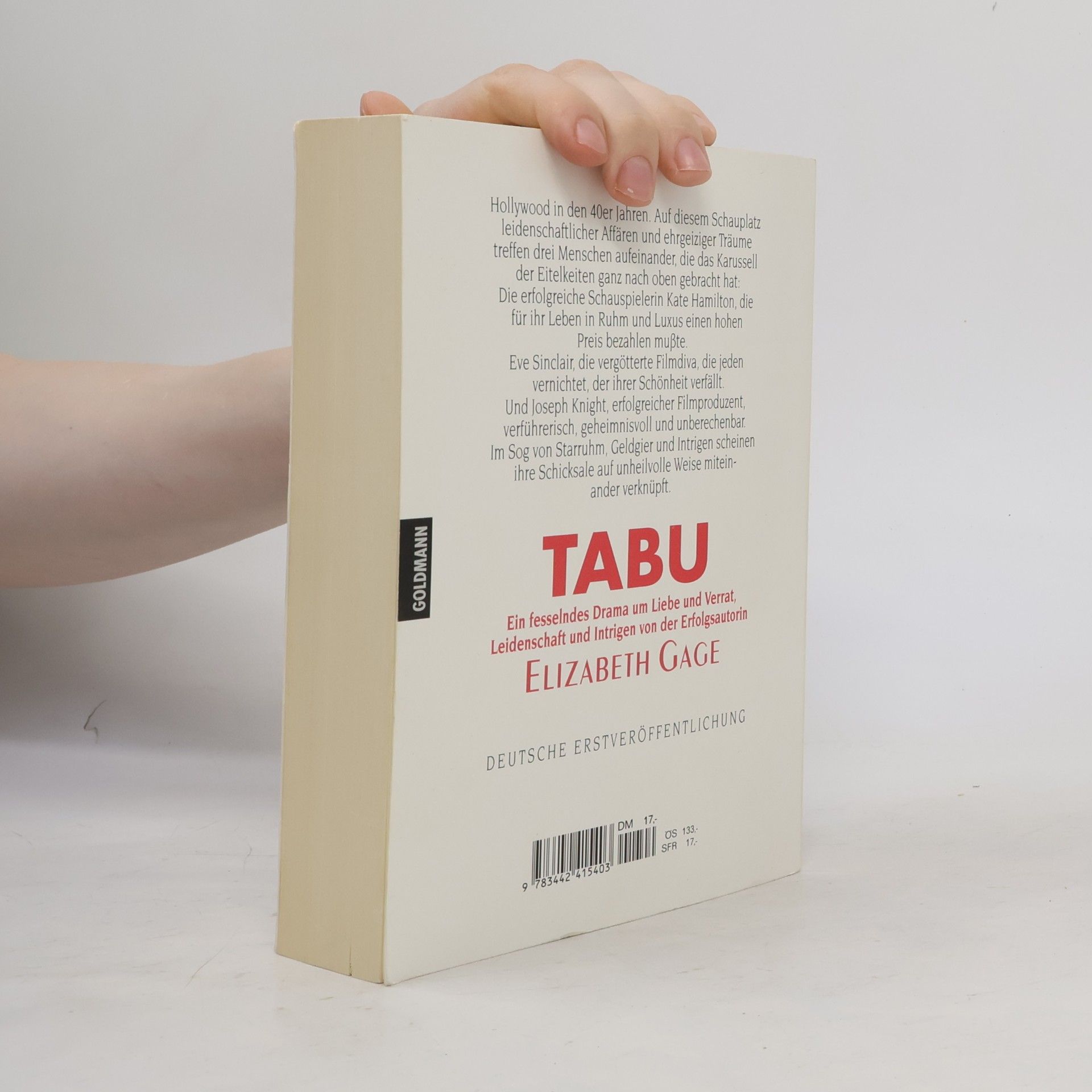 Elizabeth Gage Tabu