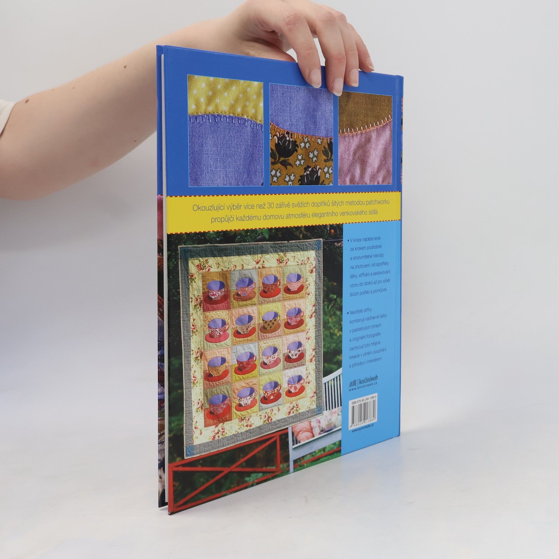Rie Norum Svěží patchwork - pokrývky, dečky, kabely a prostírání šité patchworkovou technikou