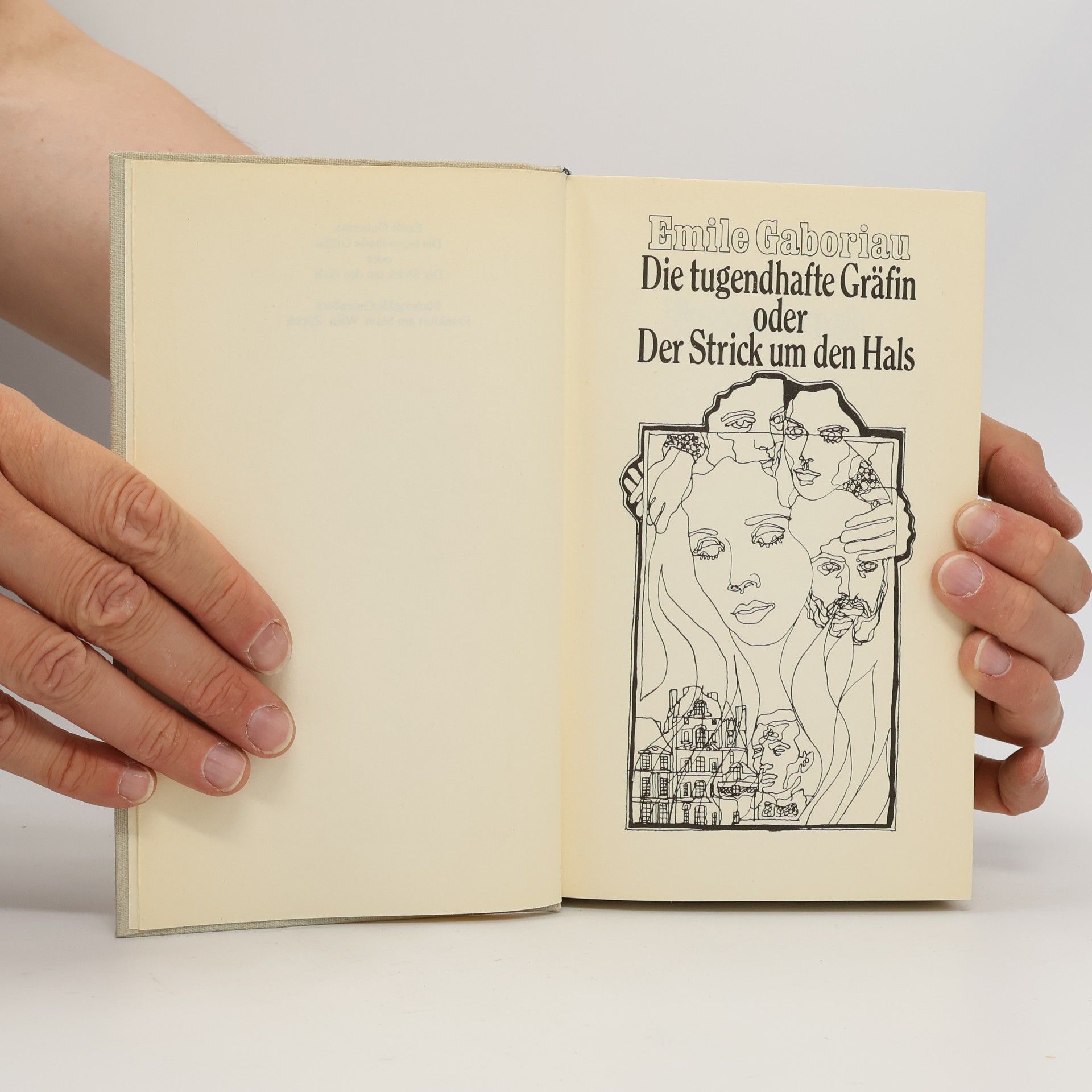 Émile Gaboriau Die tugendhafte Gräfin oder Der Strick um den Hals