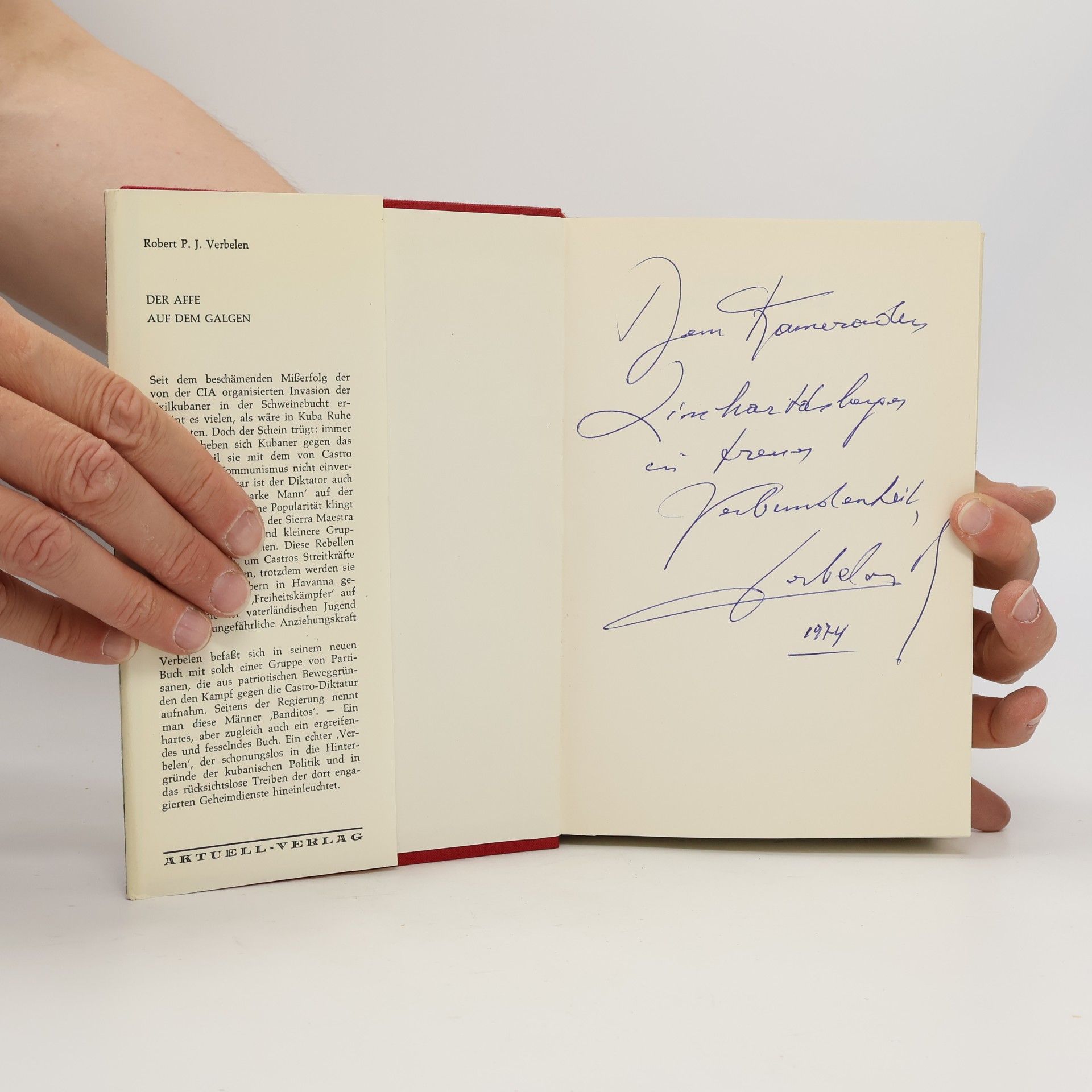 Robert P. J. Verbelen Der Affe auf dem Galgen