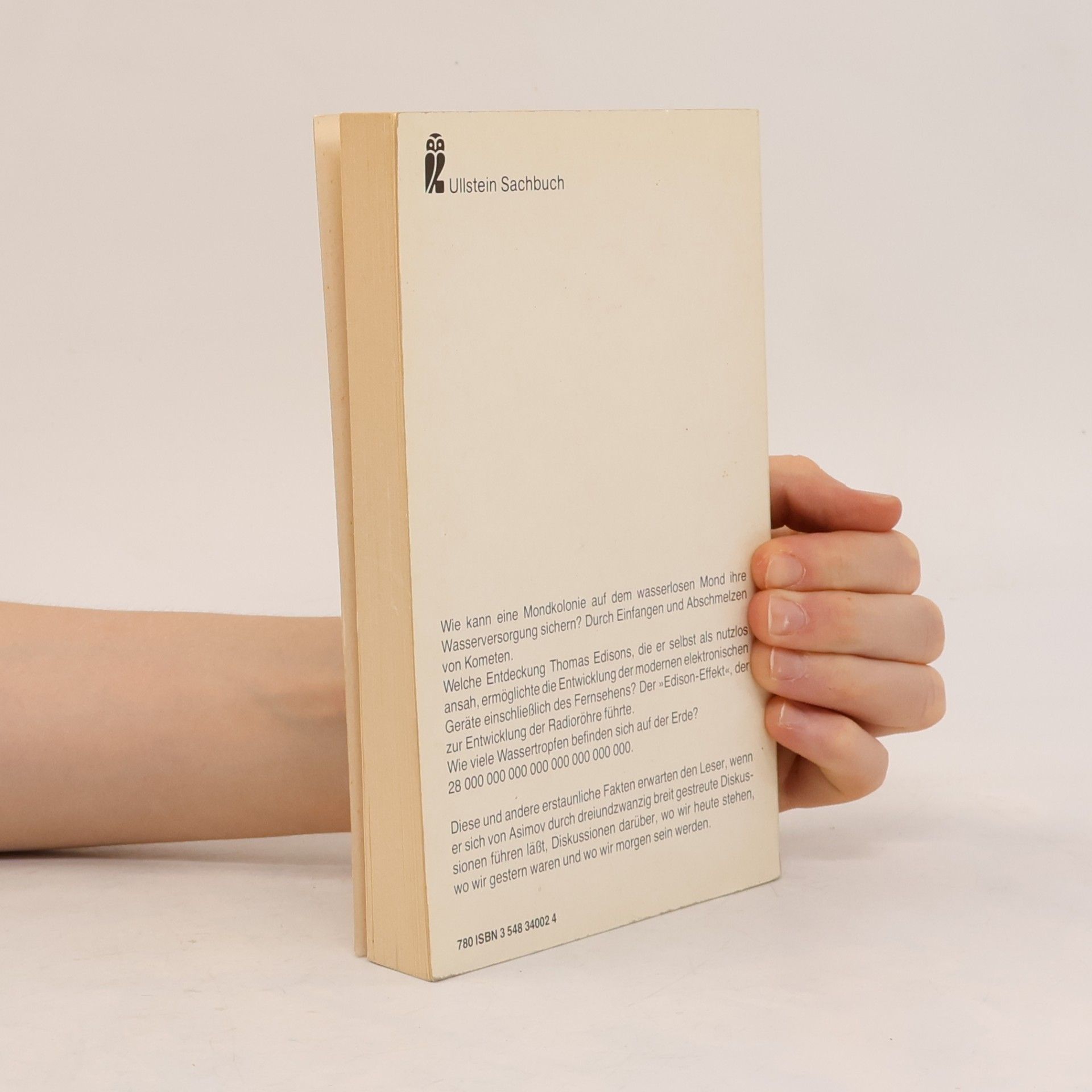 Isaac Asimov Aller Anfang ist Schwere