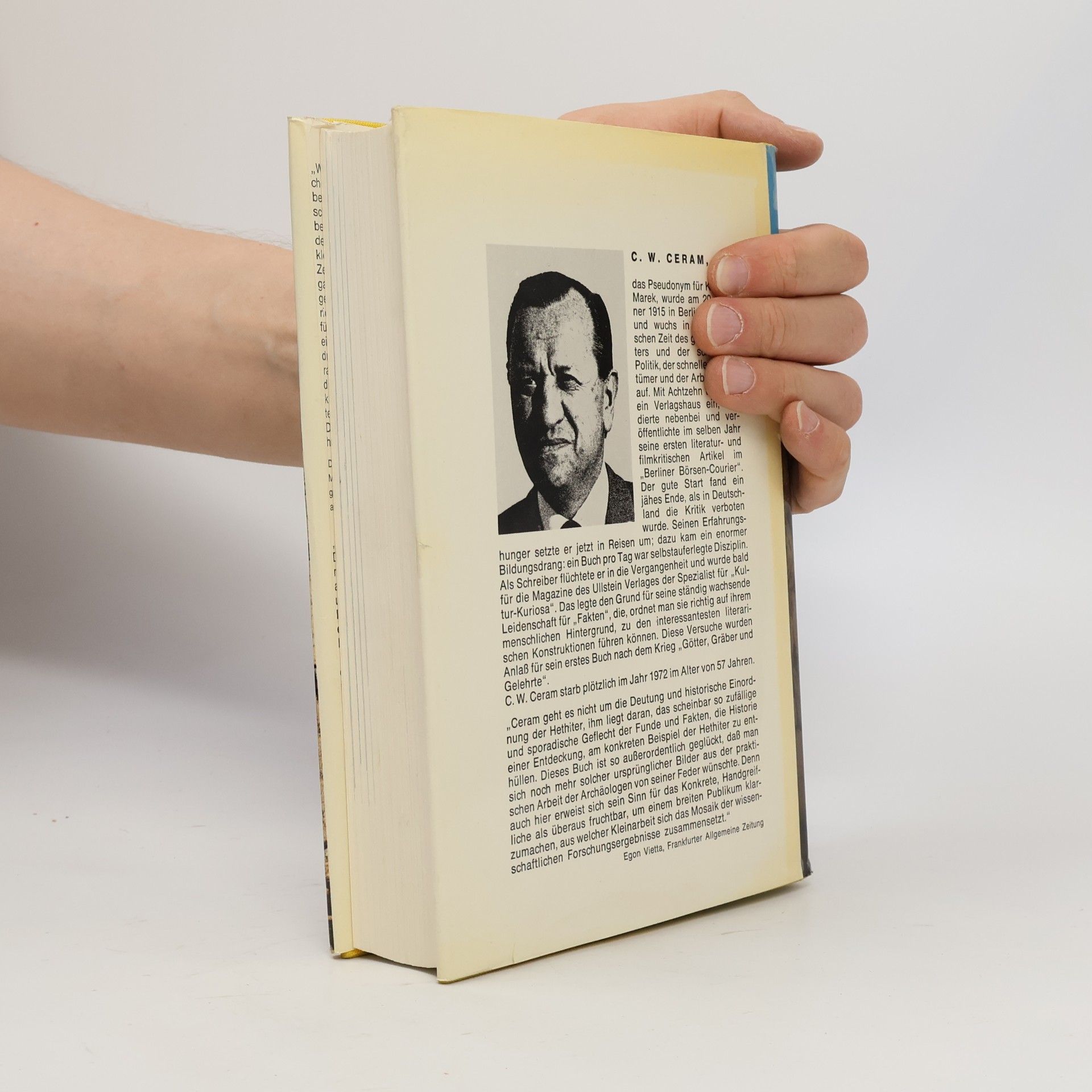 C. W. Ceram Entdeckung des Hethiter Reiches