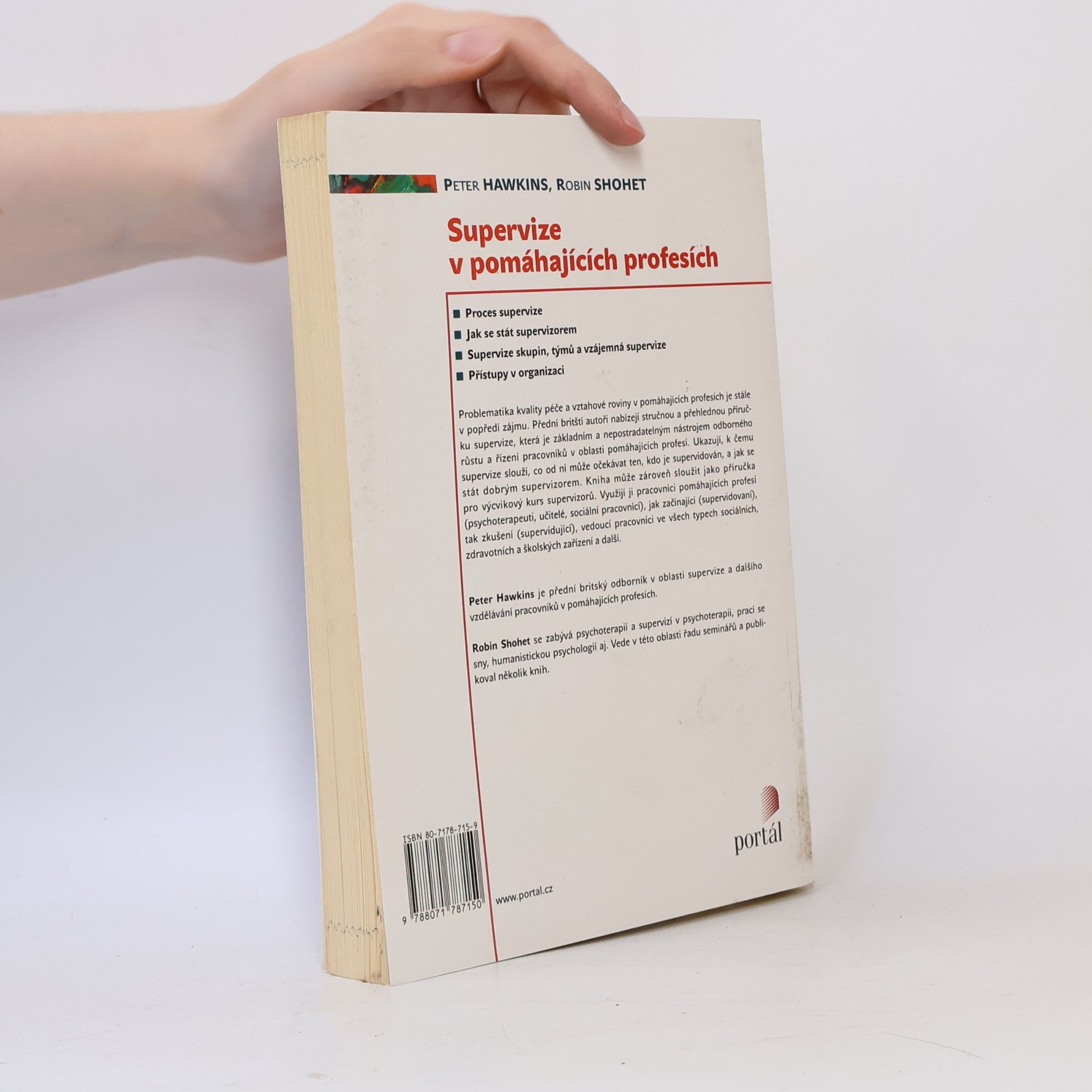 Peter Hawkins Supervize v pomáhajících profesích