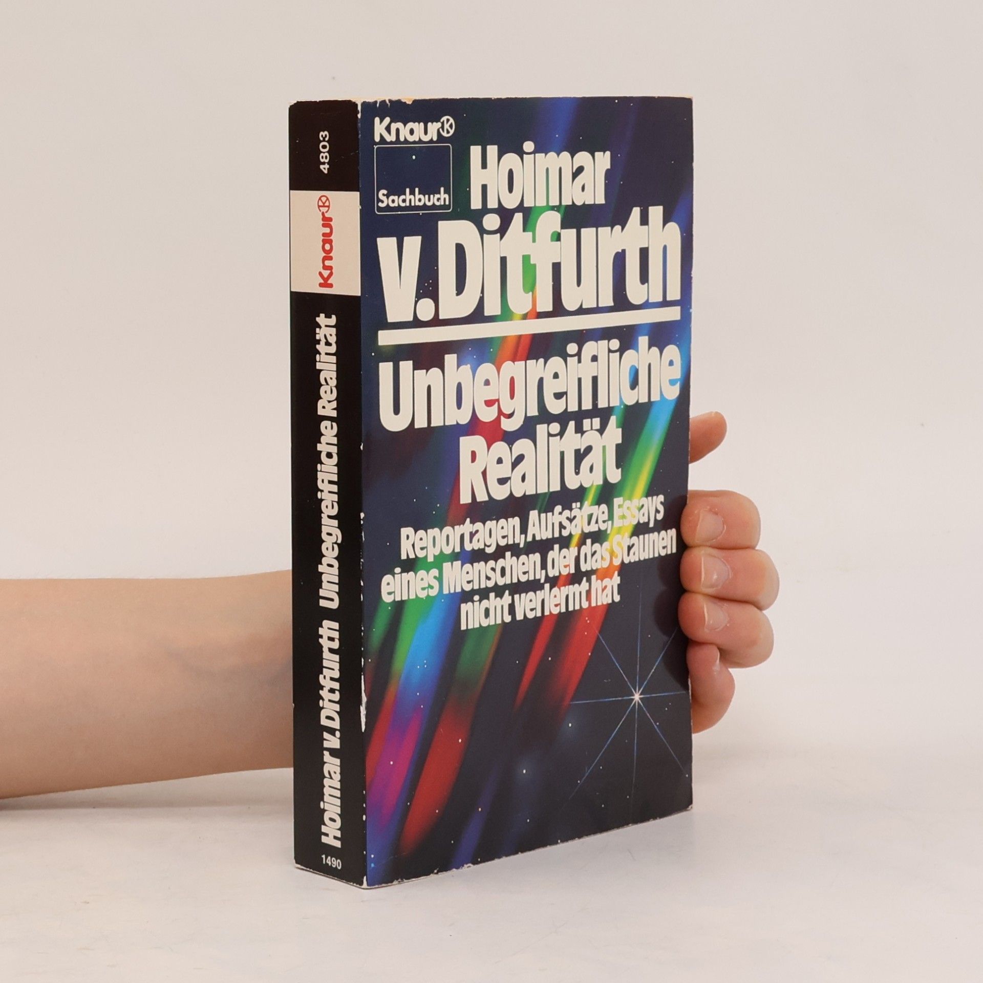 Hoimar V. Ditfurth Unbegreifliche Realität