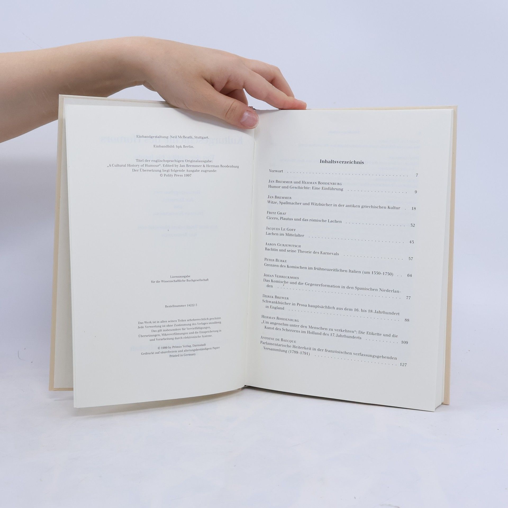 Kolektiv autorů Kulturgeschichte des Humors: Von der Antike bis heute