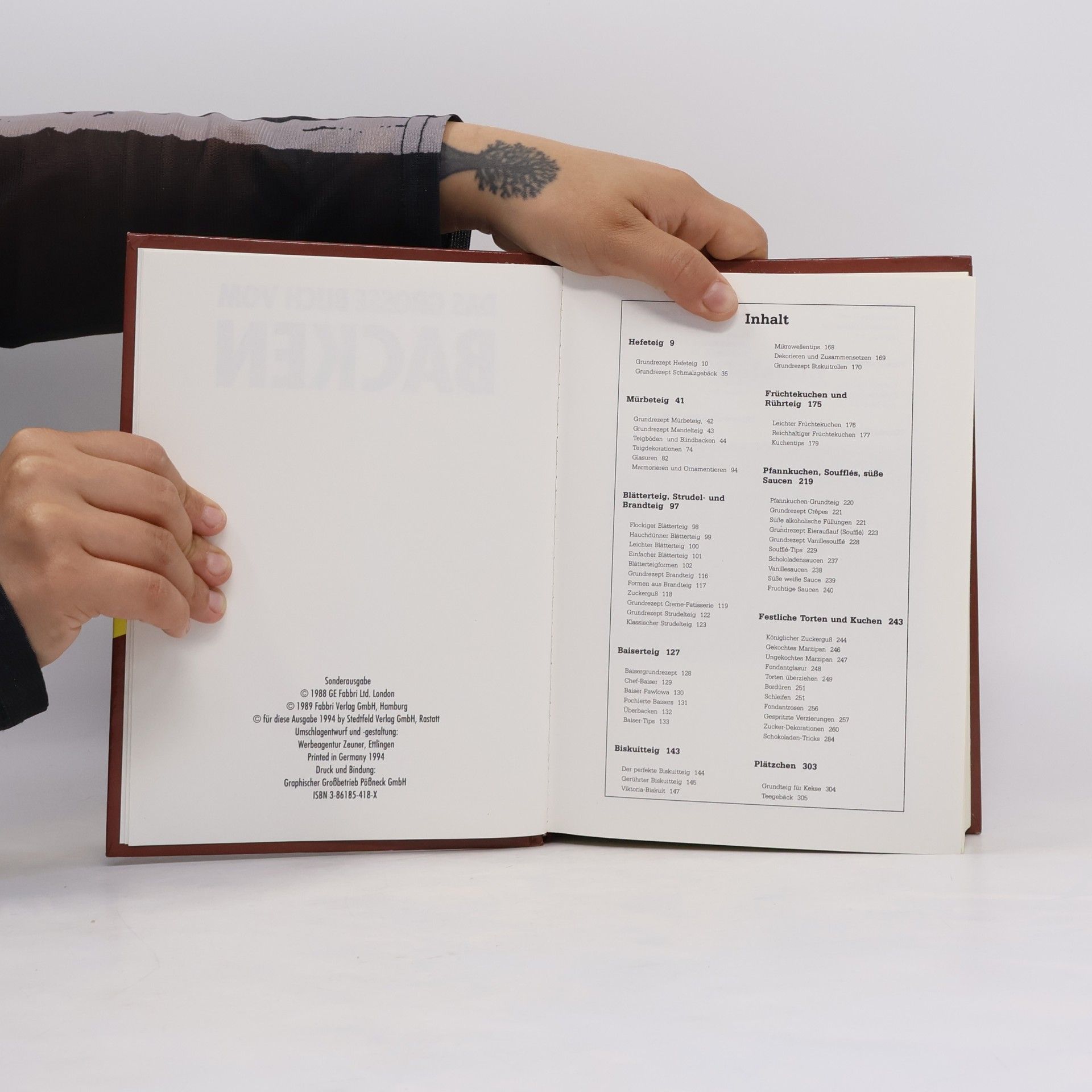 Kolektiv autorů Das grosse buch vom backen
