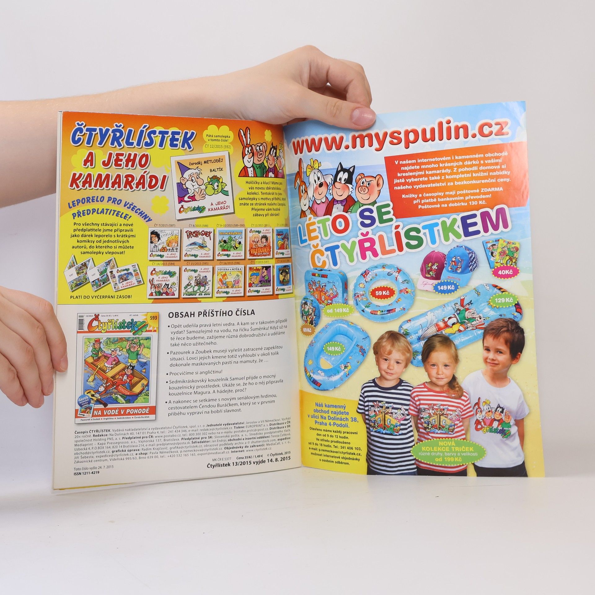 Autorenkollektiv Čtyřlístek 592, 12/2015. Dupni na to!