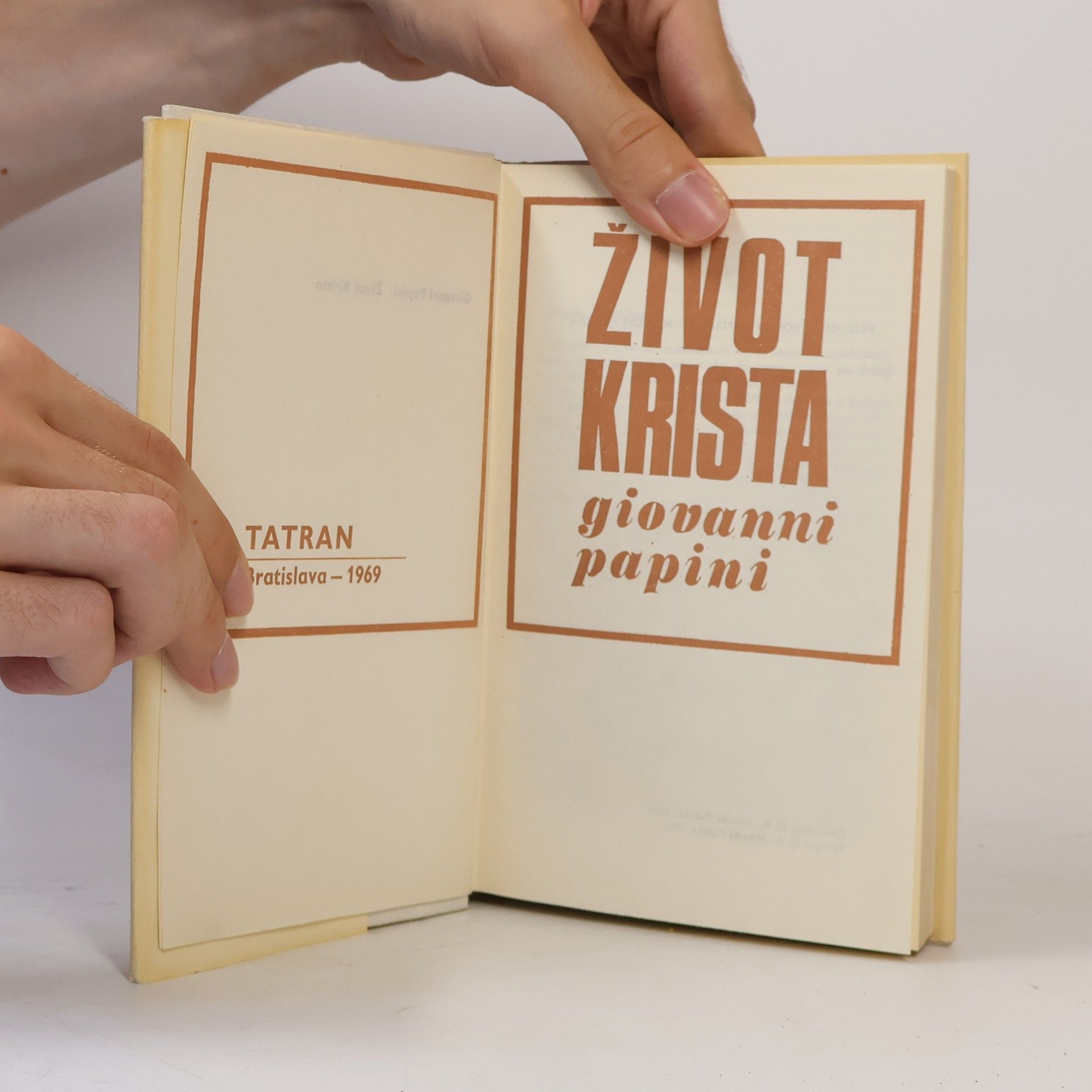 Giovanni Papini Život Krista