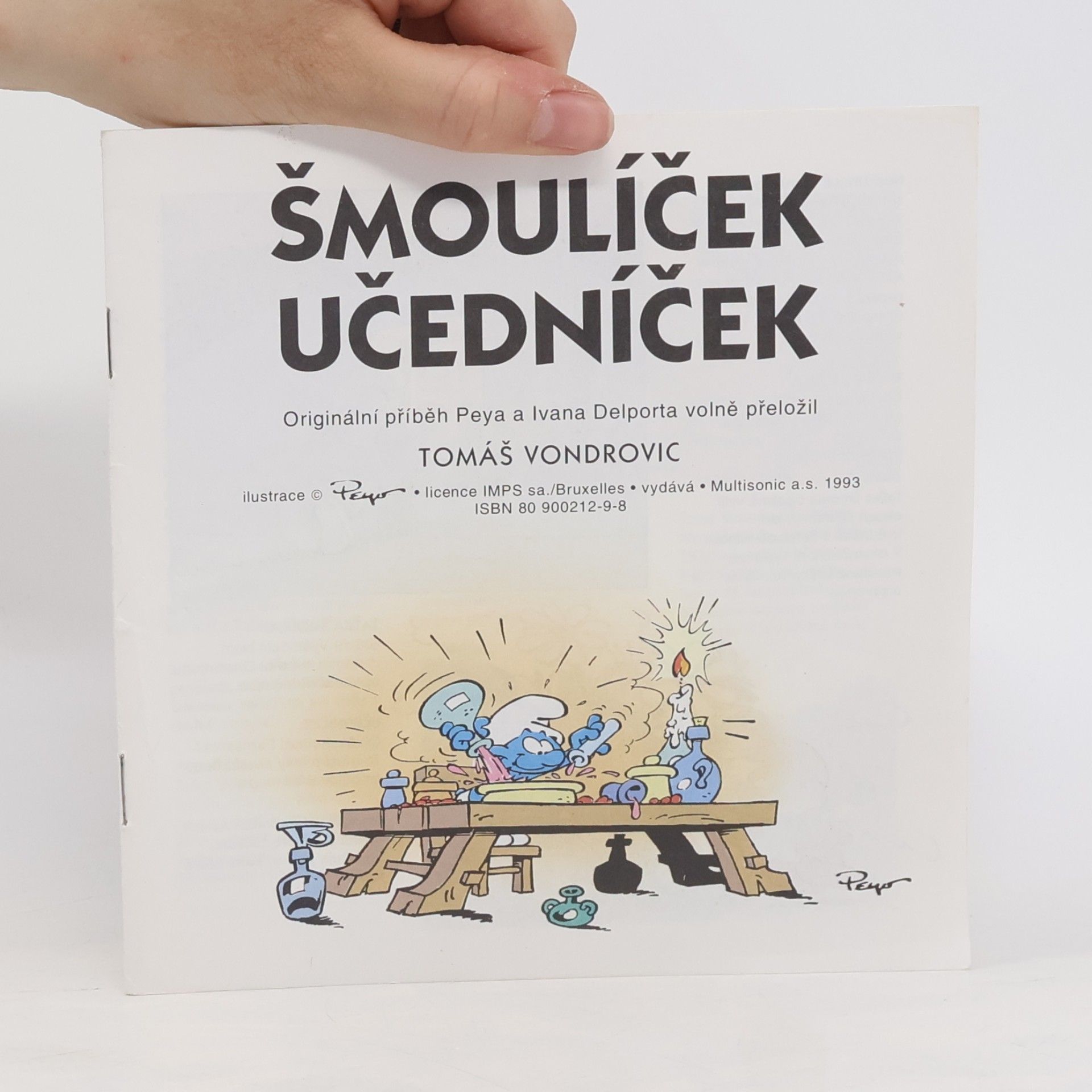 Ivan Delport Šmoulíček učedníček