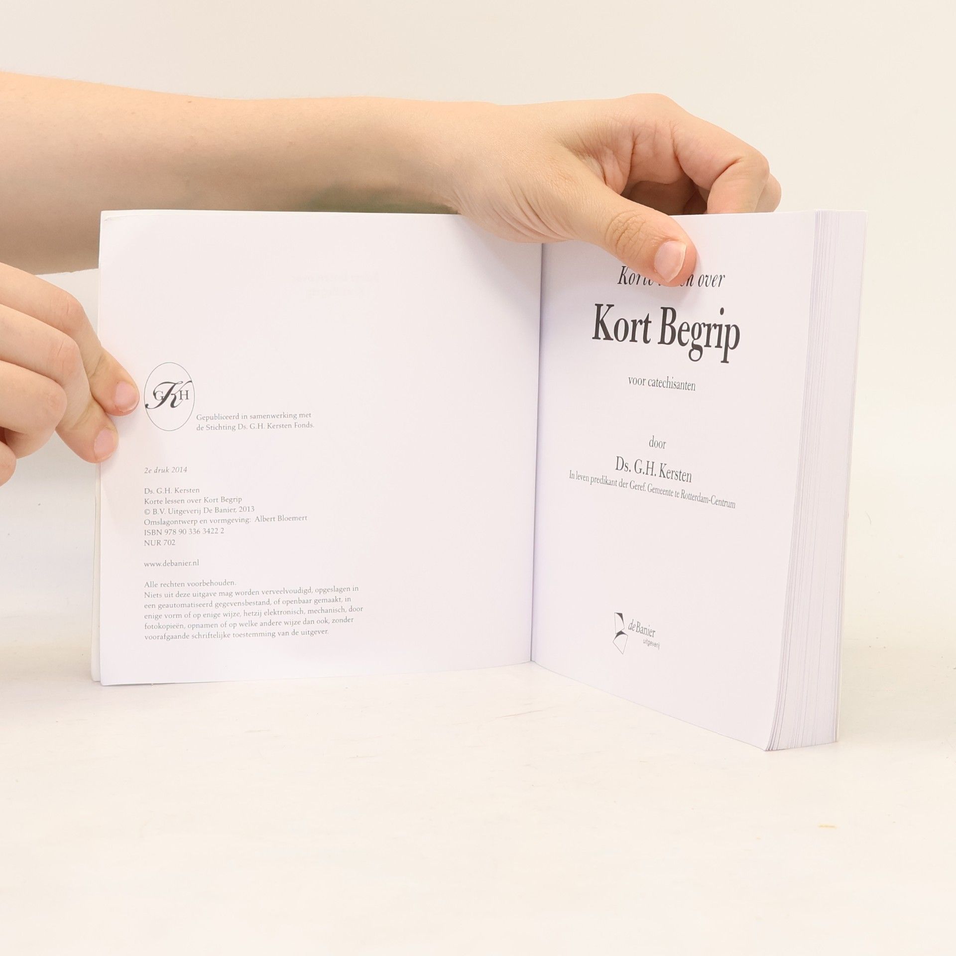 G.H. Kersten Korte lessen over Kort Begrip