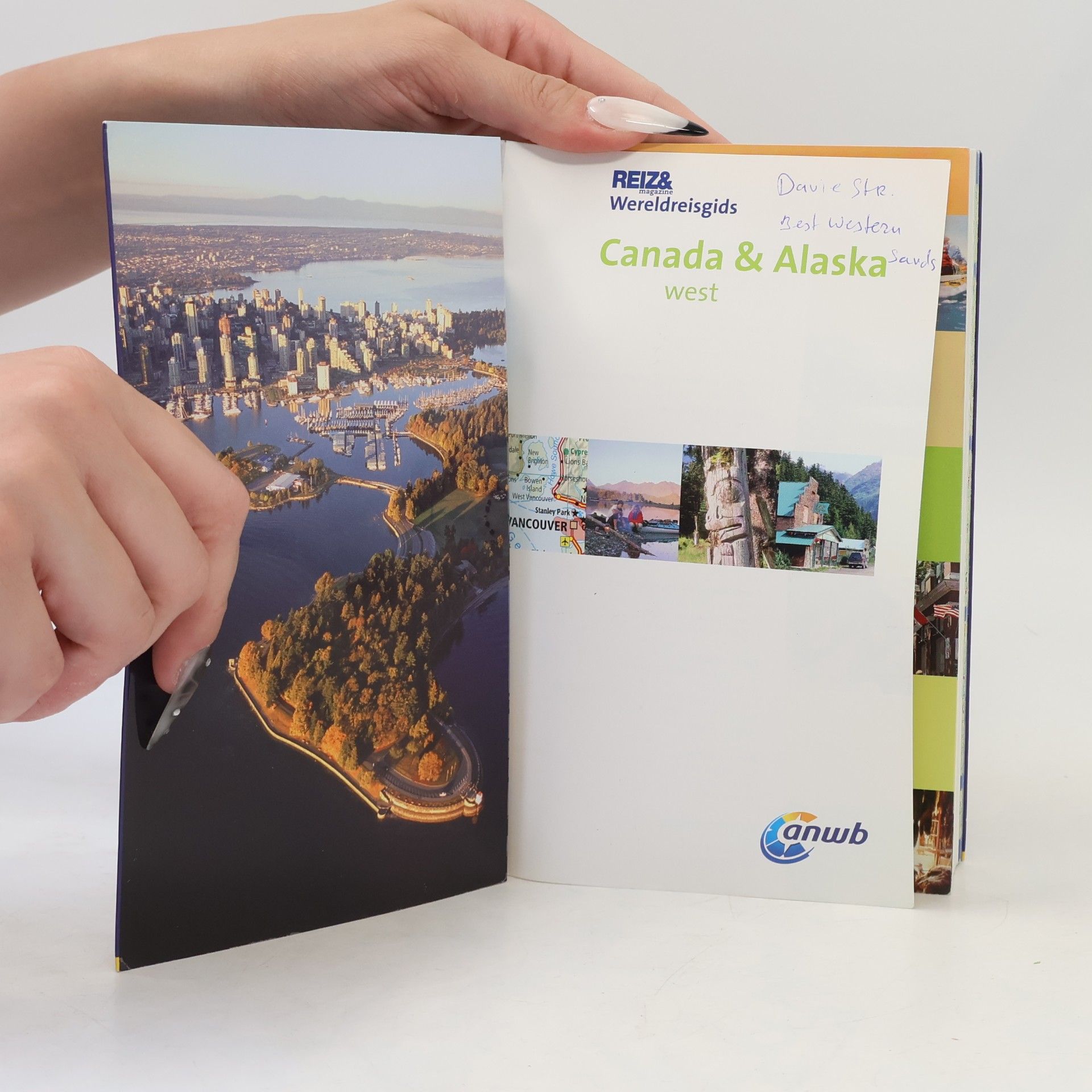 Els Andriesse ANWB wereldreisgids: Canada west & Alaska