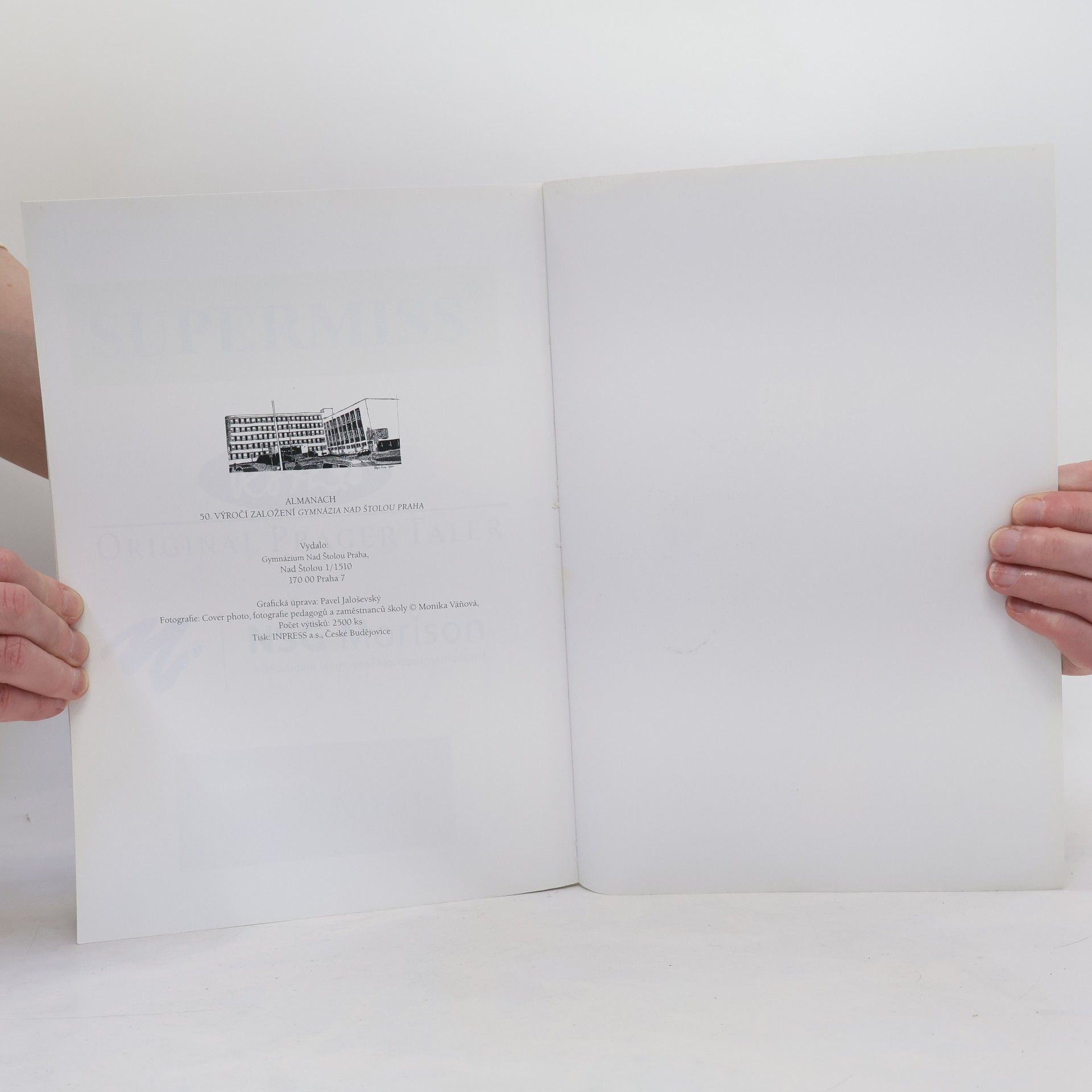 AA.VV. Almanach gymnázia nad Štolou, Praha 7