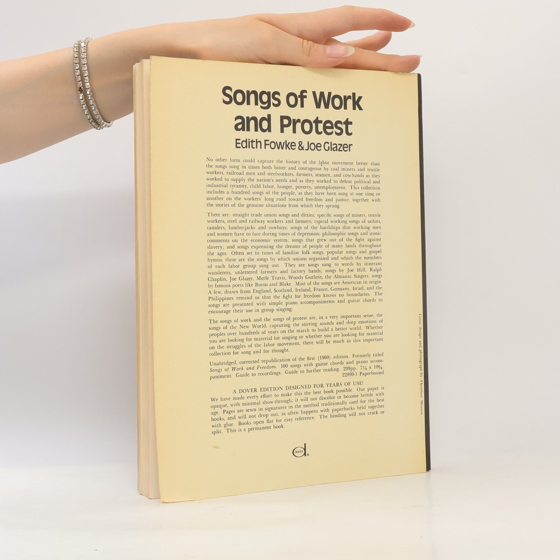 Edith Fulton Fowke Songs of Work and Protest