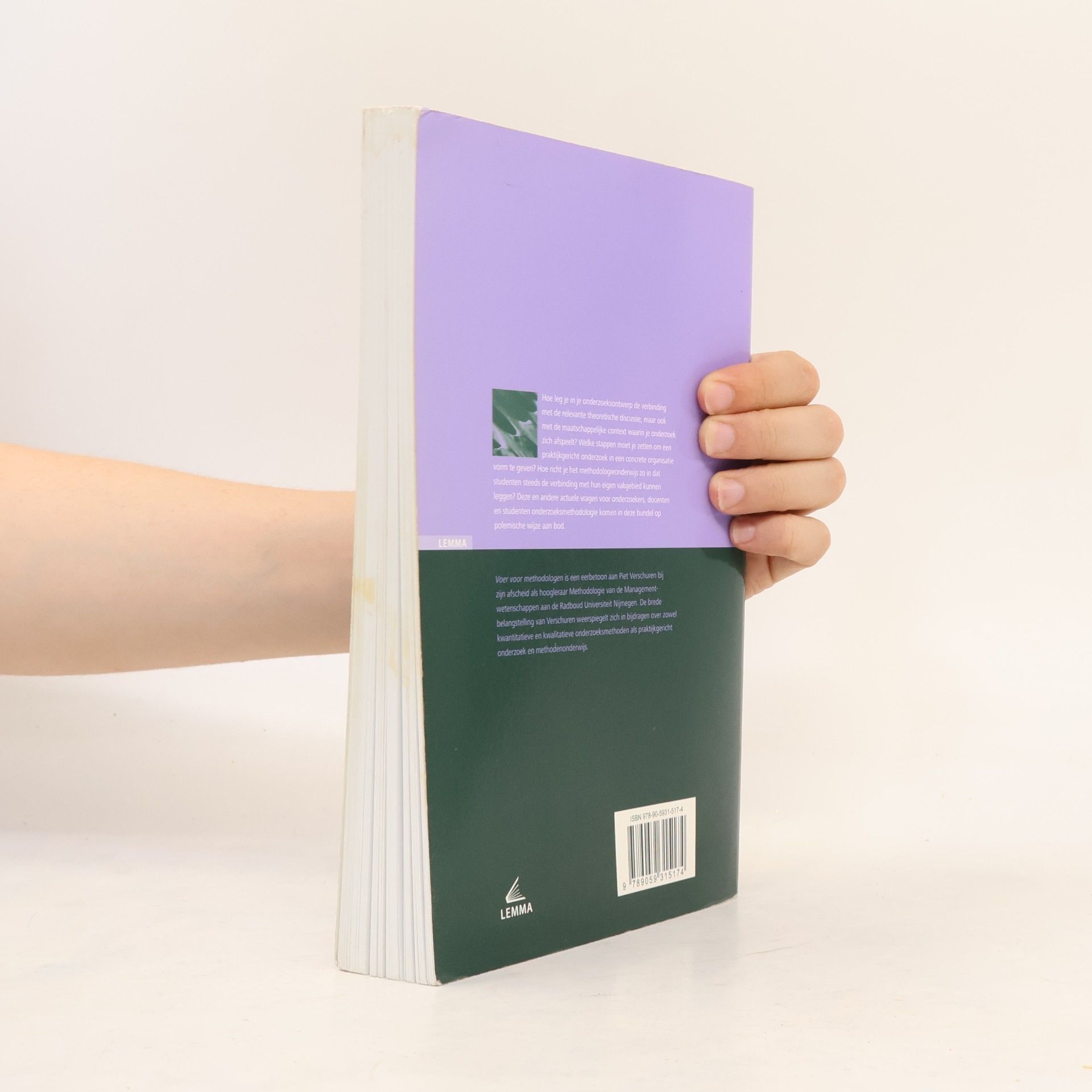 Ingeborg Louise Bleijenbergh Voer voor methodologen: een liber amicorum voor Piet Verschuren