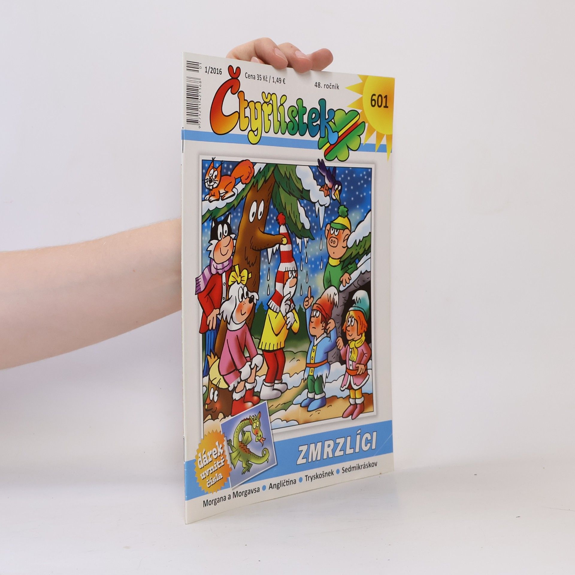 Collectif d'auteurs Čtyřlístek 601. Zmrzlíci 1/2016