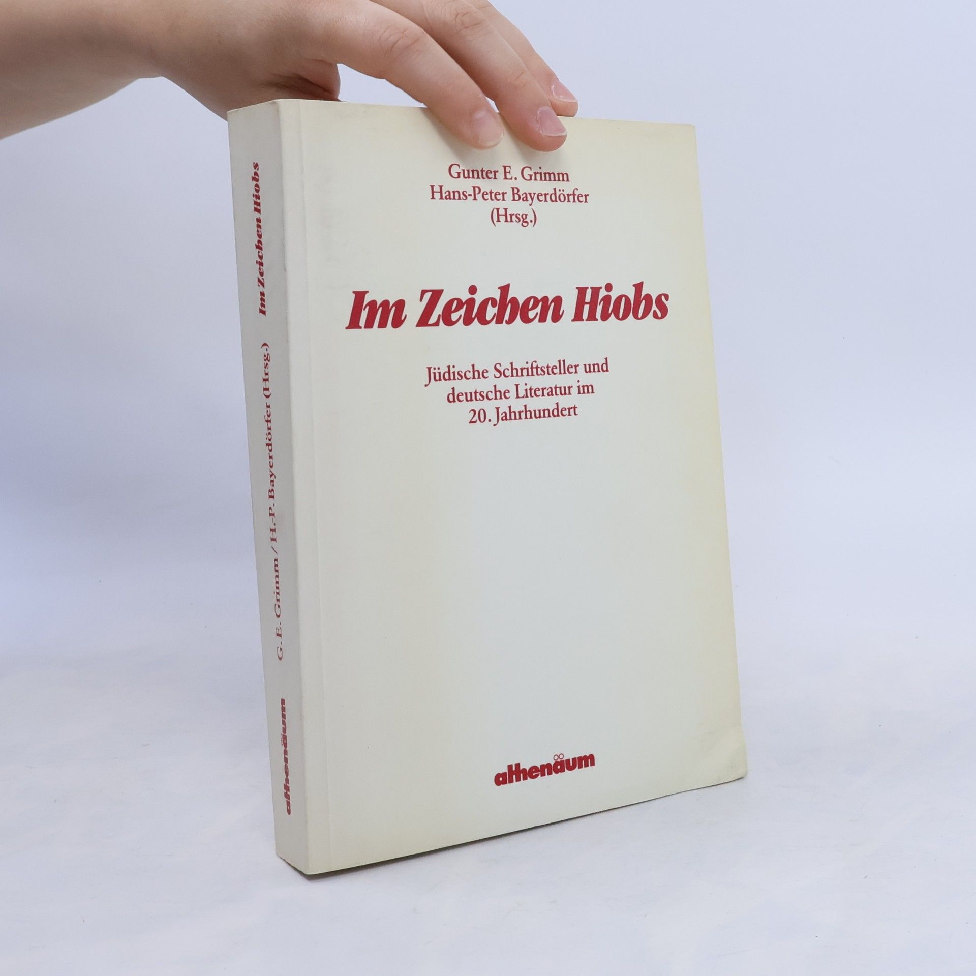 Hans-Peter Bayerdörfer Im Zeichen Hiobs
