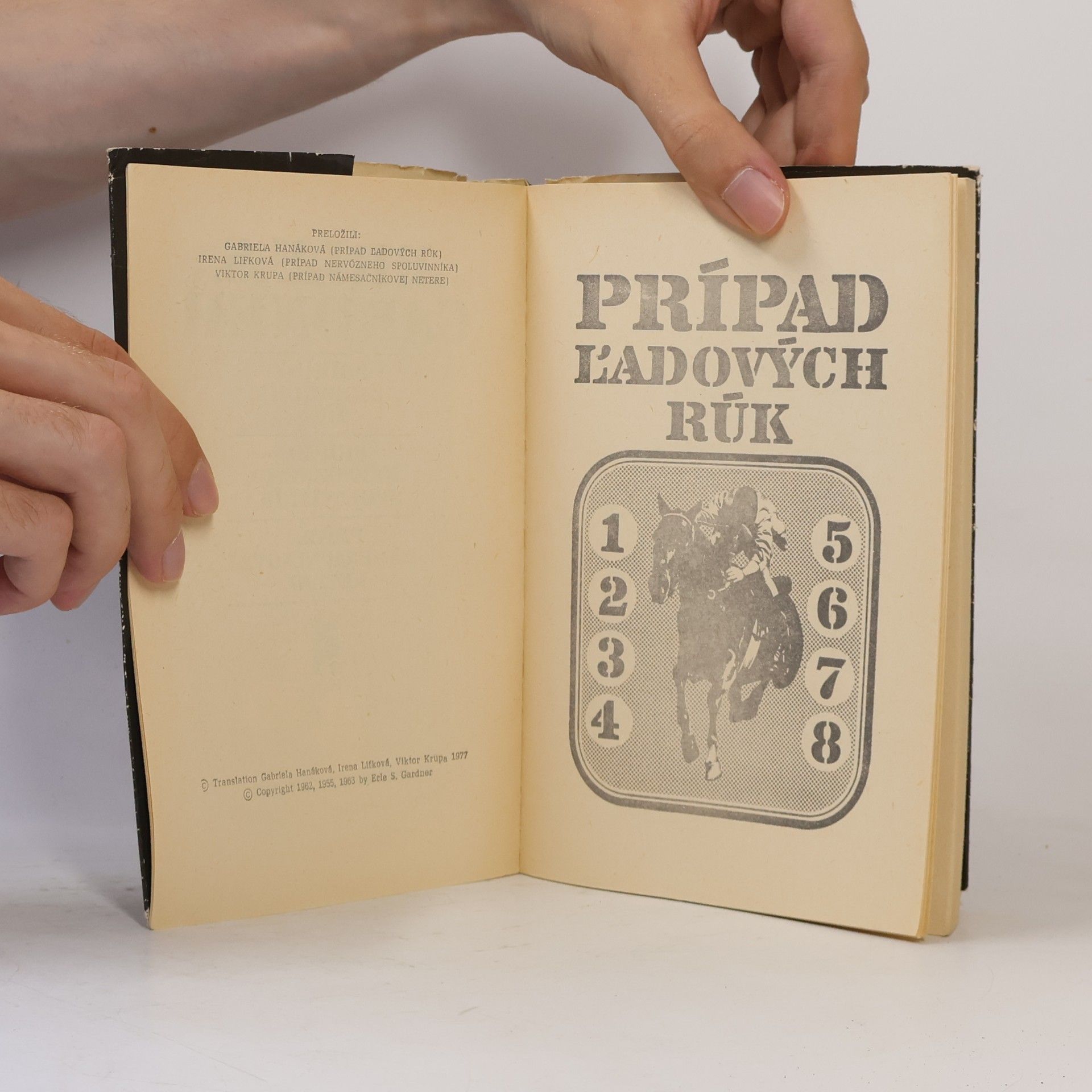 Erle Stanley Gardner Prípad ľadových rúk. Prípad nervózneho spoluvinníka. Prípad námesačníkovej netere