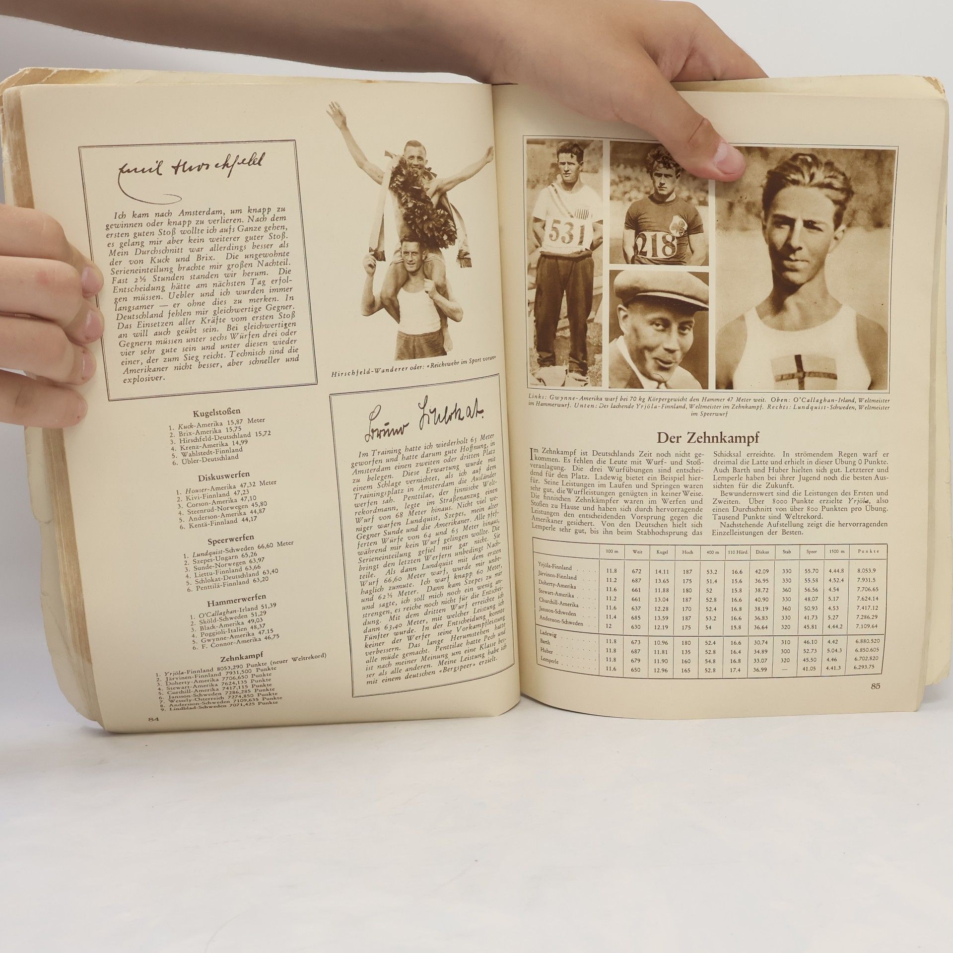 Autorenkollektiv Welt Olympia 1928 in Wort und Bild