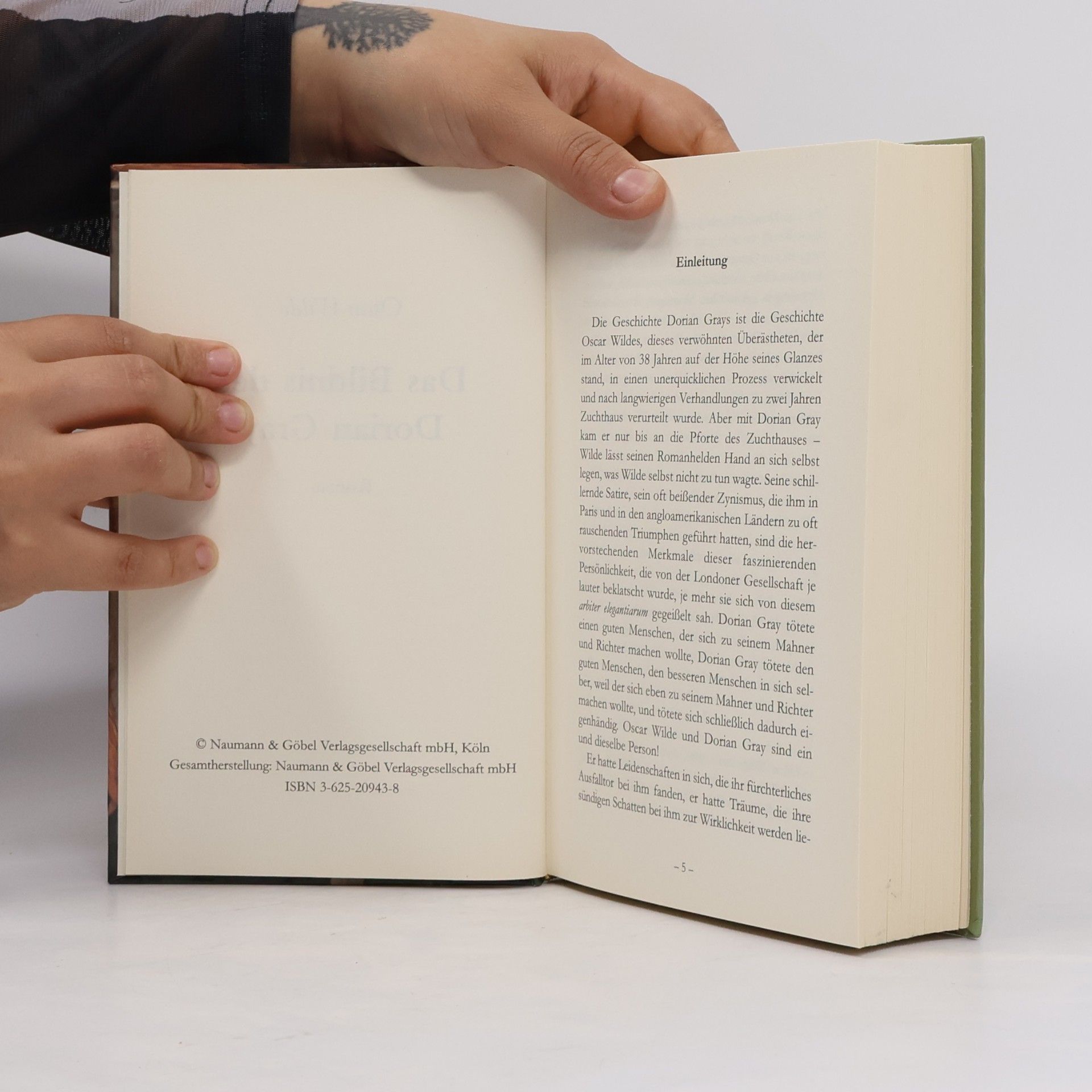 Oscar Wilde Das Bildnis des Dorian Grey