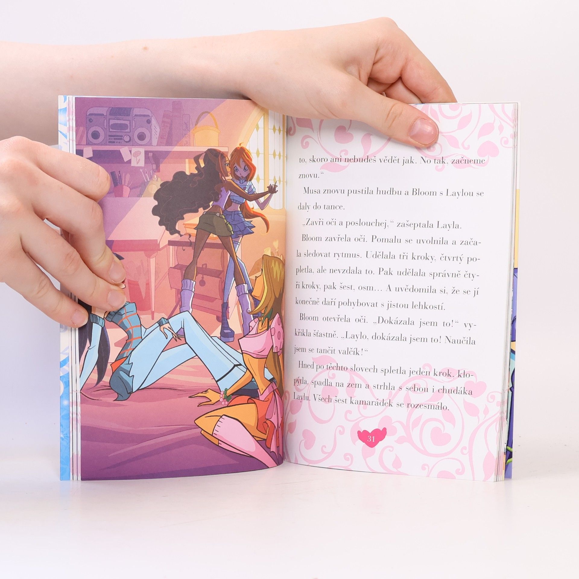 Regina Bizzi Winx club. Ples pro Bloom
