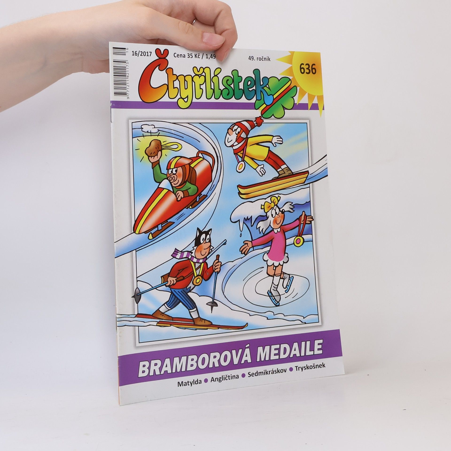 Autorenkollektiv Čtyřlístek 636. 16/2017