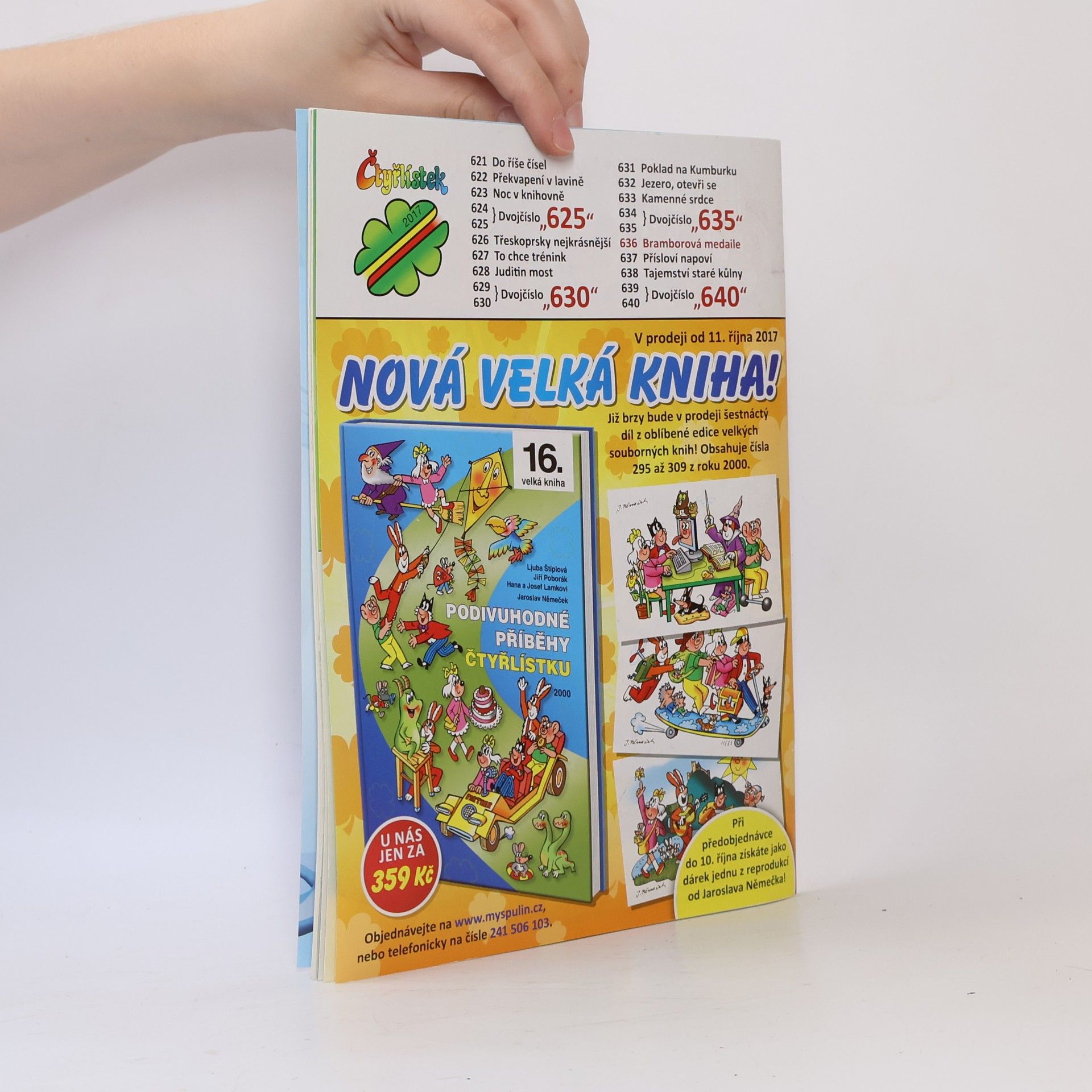 Autorenkollektiv Čtyřlístek 636. 16/2017