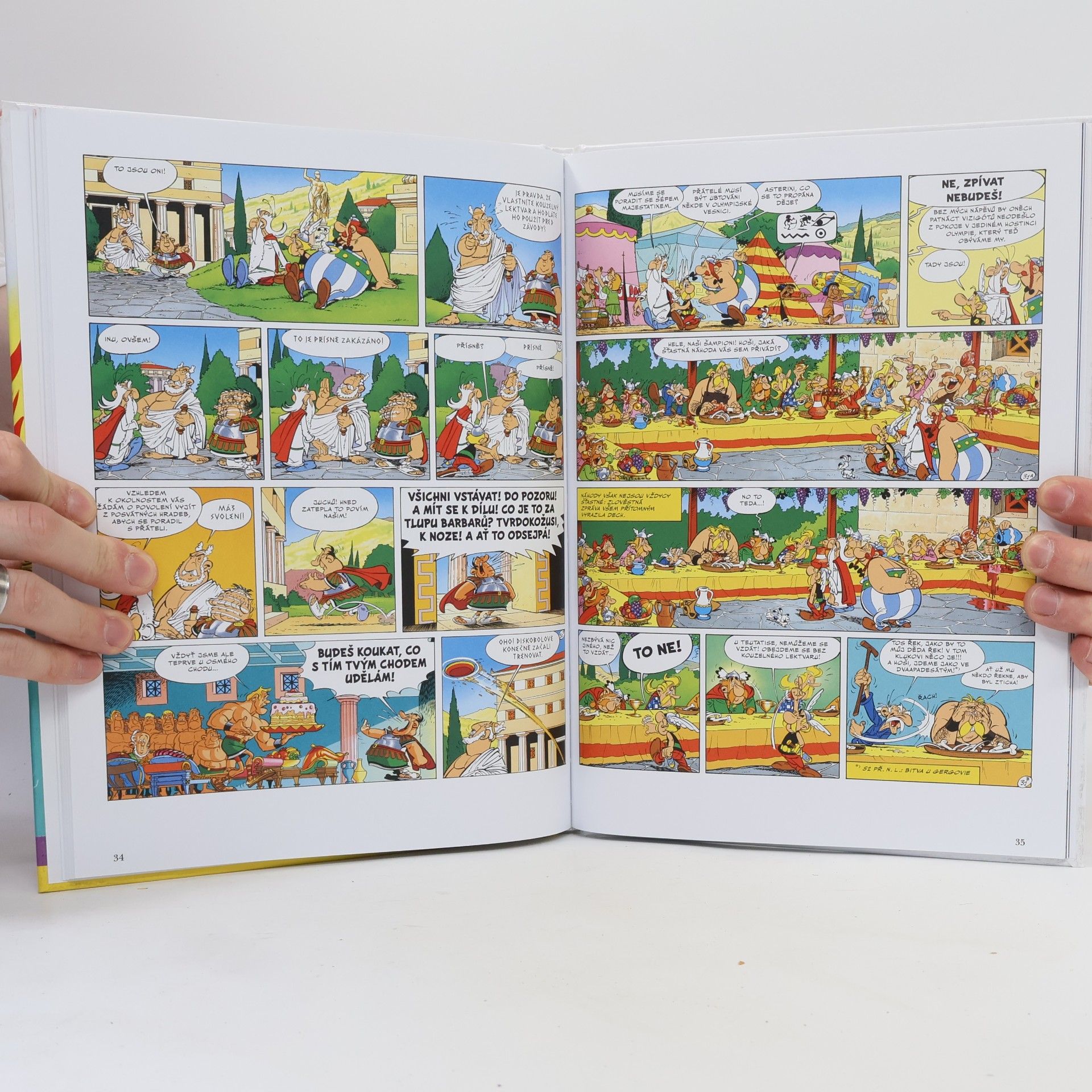 Albert Uderzo Asterix a olympijské hry