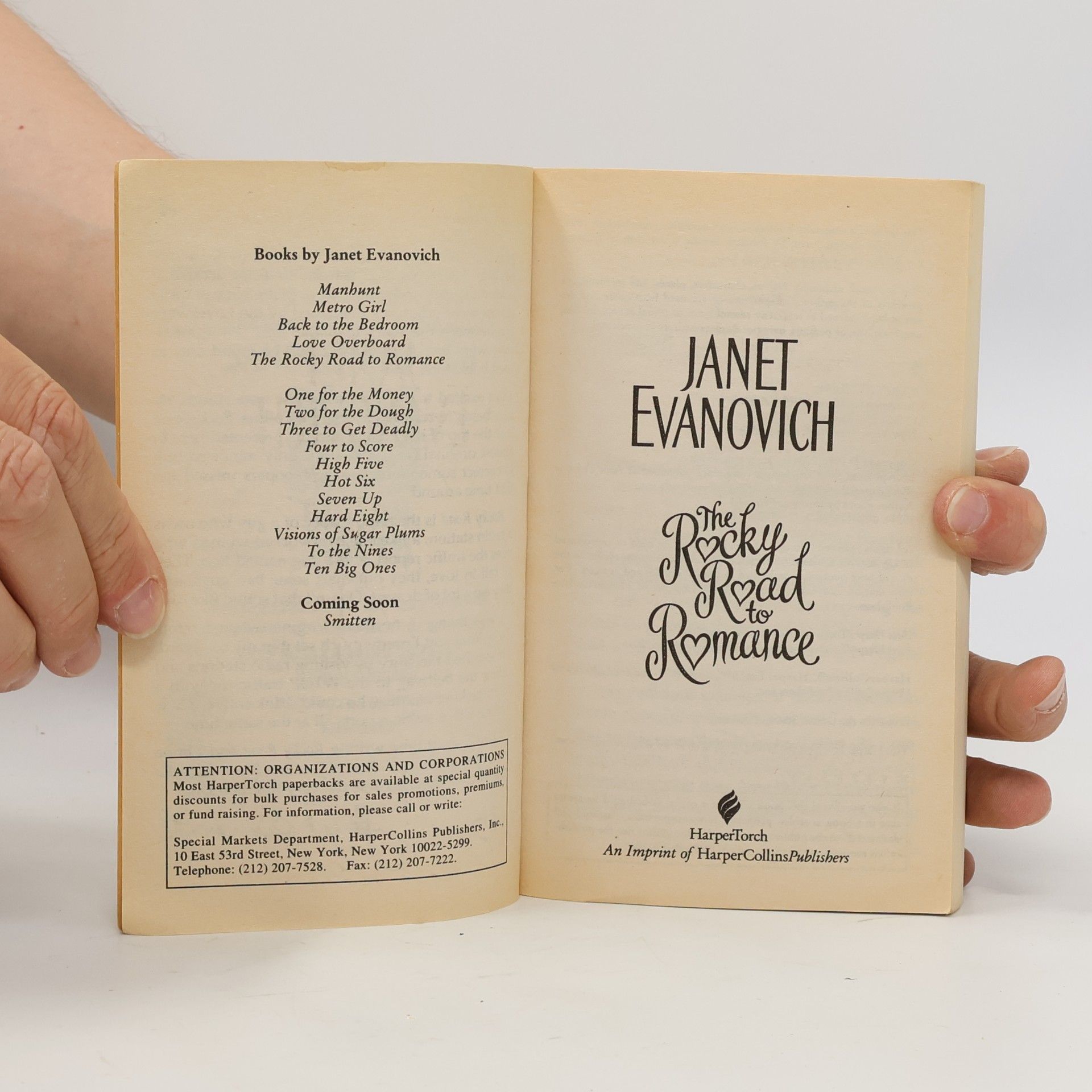 Janet Evanovich The Rocky Road to Romance