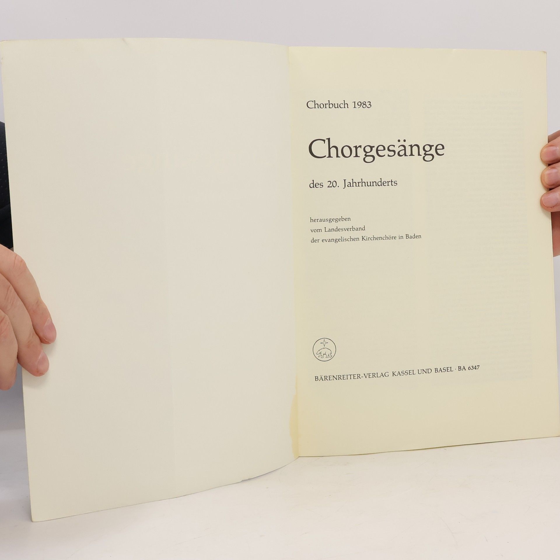 Autorenkollektiv Chorbuch 1983