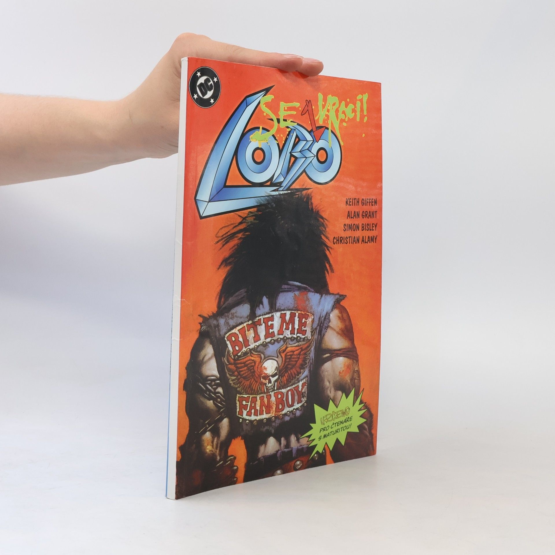 Keith Giffen Lobo se zvrací!