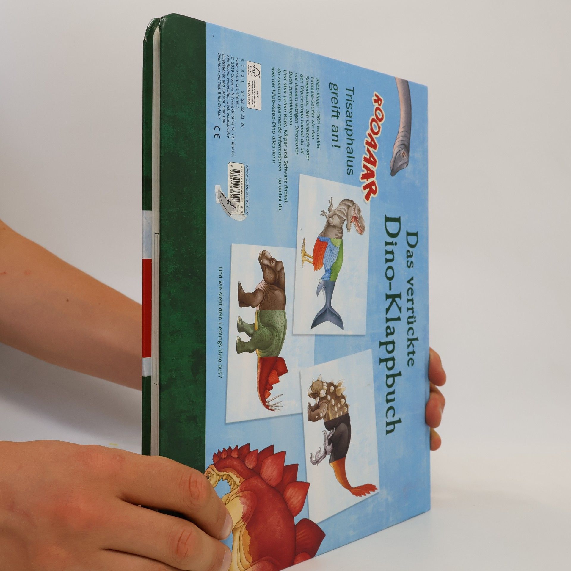 Sara Ball Das verrückte Dino-Klappbuch